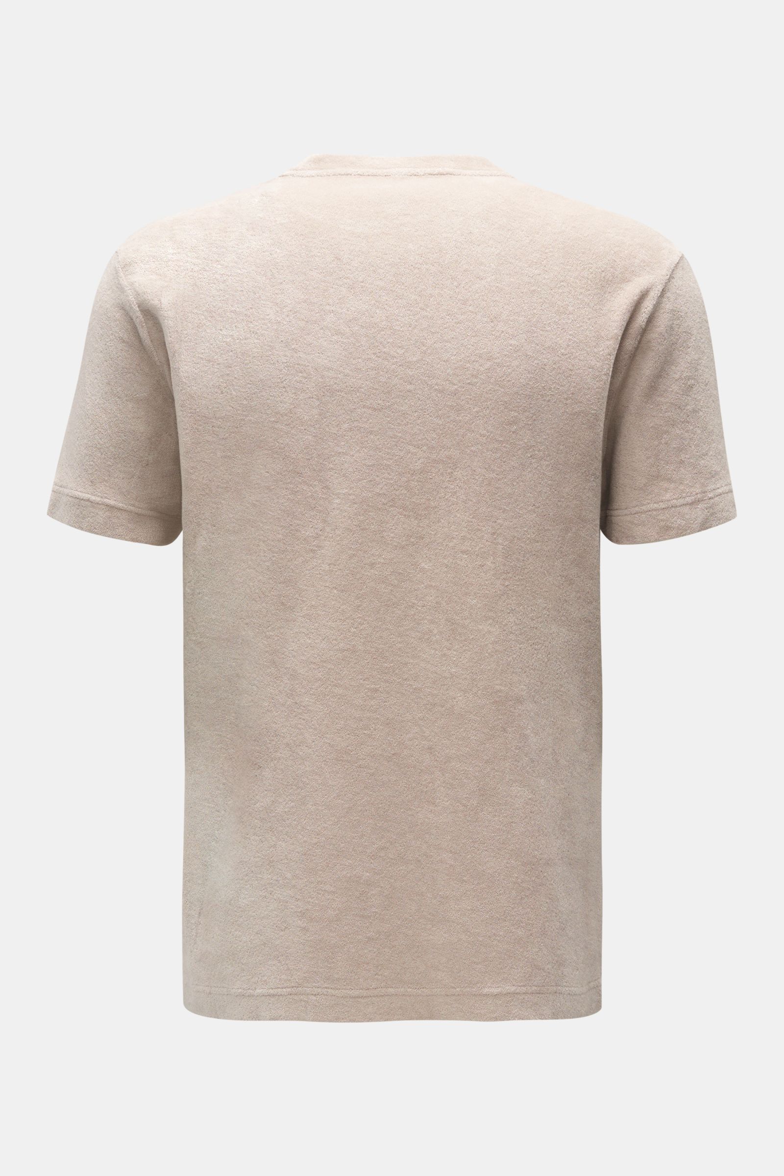 04651/ A trip in a bag Terry T-shirt 'Terry Tee' beige
