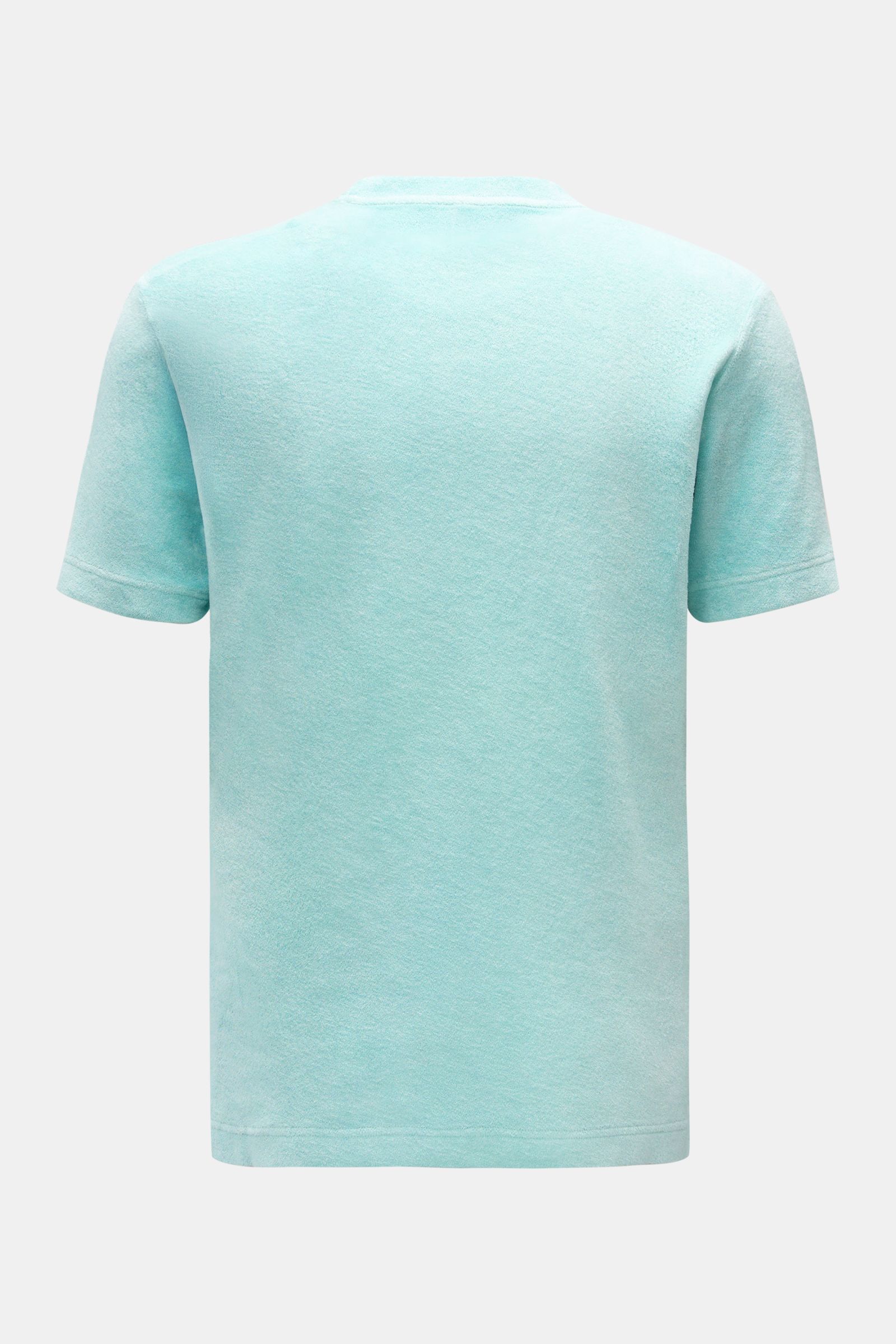 04651/ A trip in a bag Frottee T-Shirt 'Terry Tee' türkis