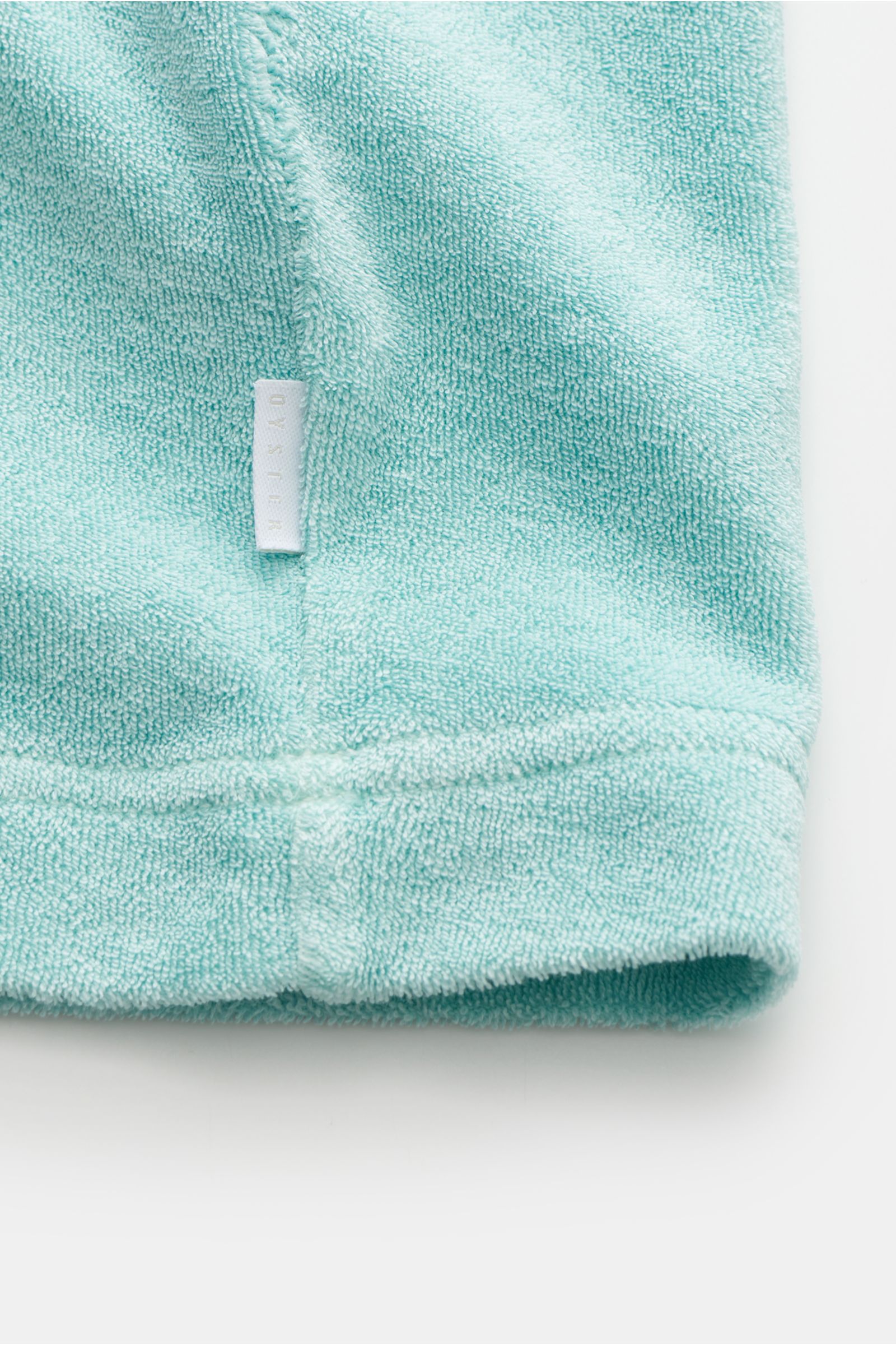 04651/ A trip in a bag Frottee T-Shirt 'Terry Tee' türkis