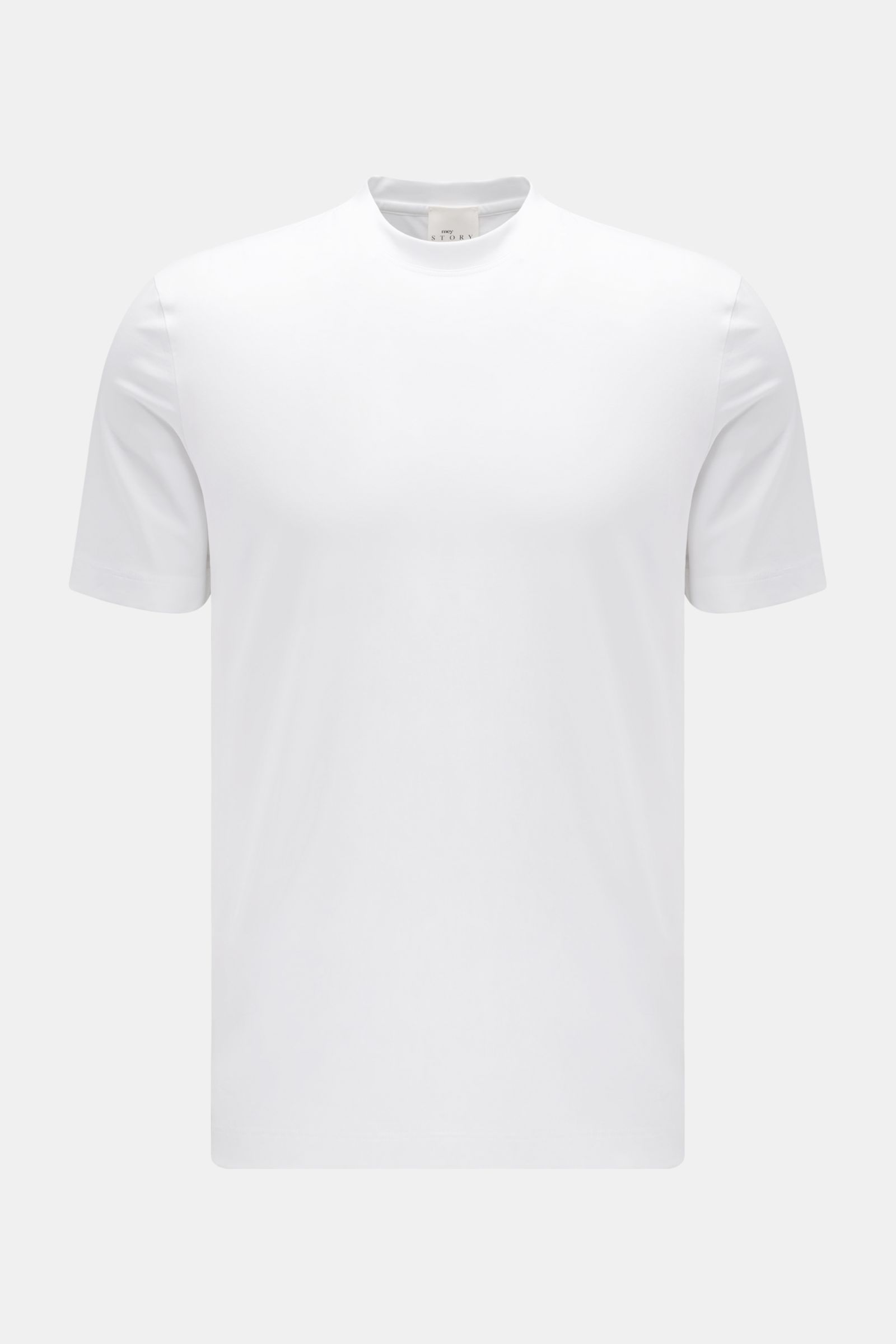 mey story Rundhals-T-Shirt 'The Suitable' weiß