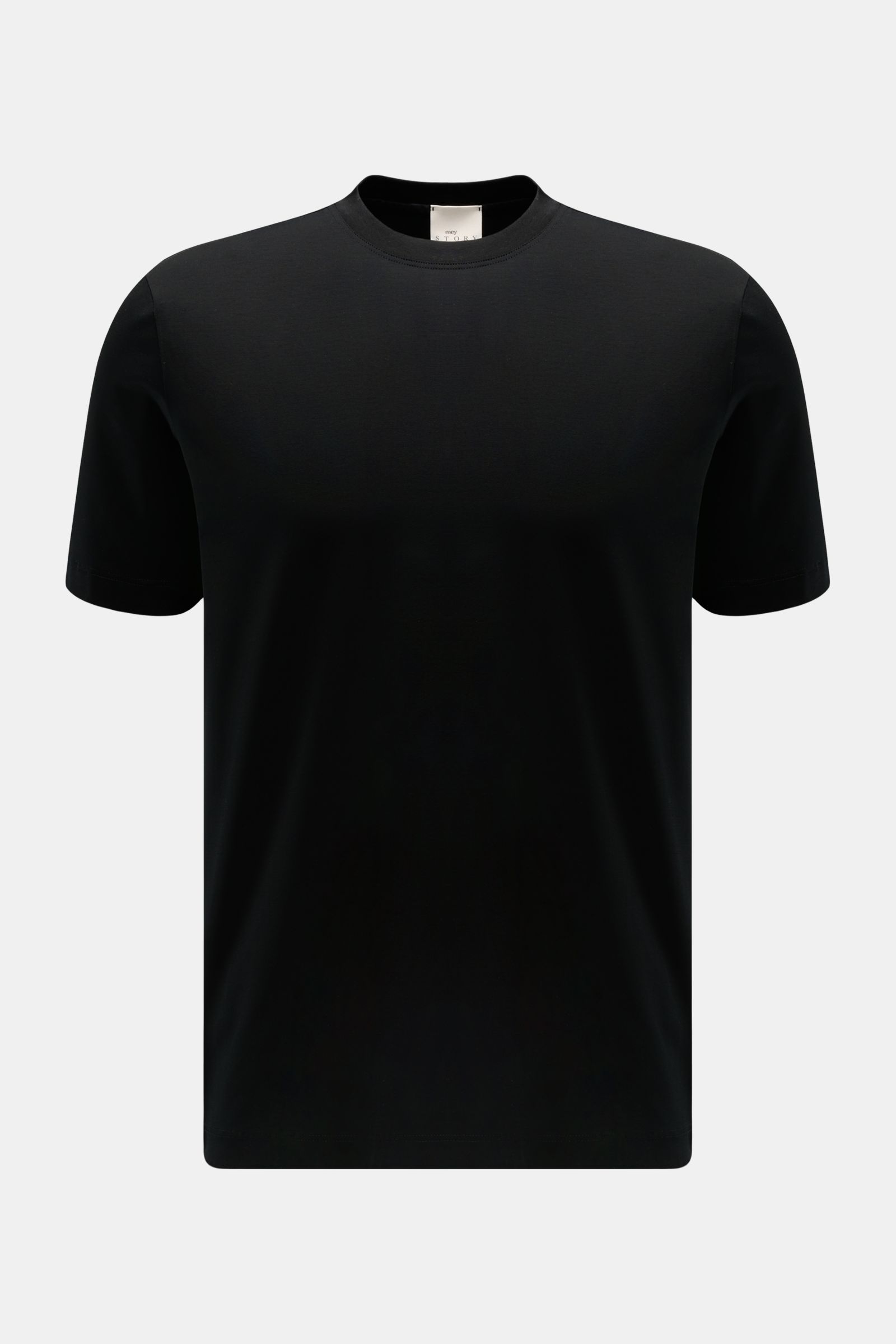 mey story Rundhals-T-Shirt 'The Suitable' schwarz