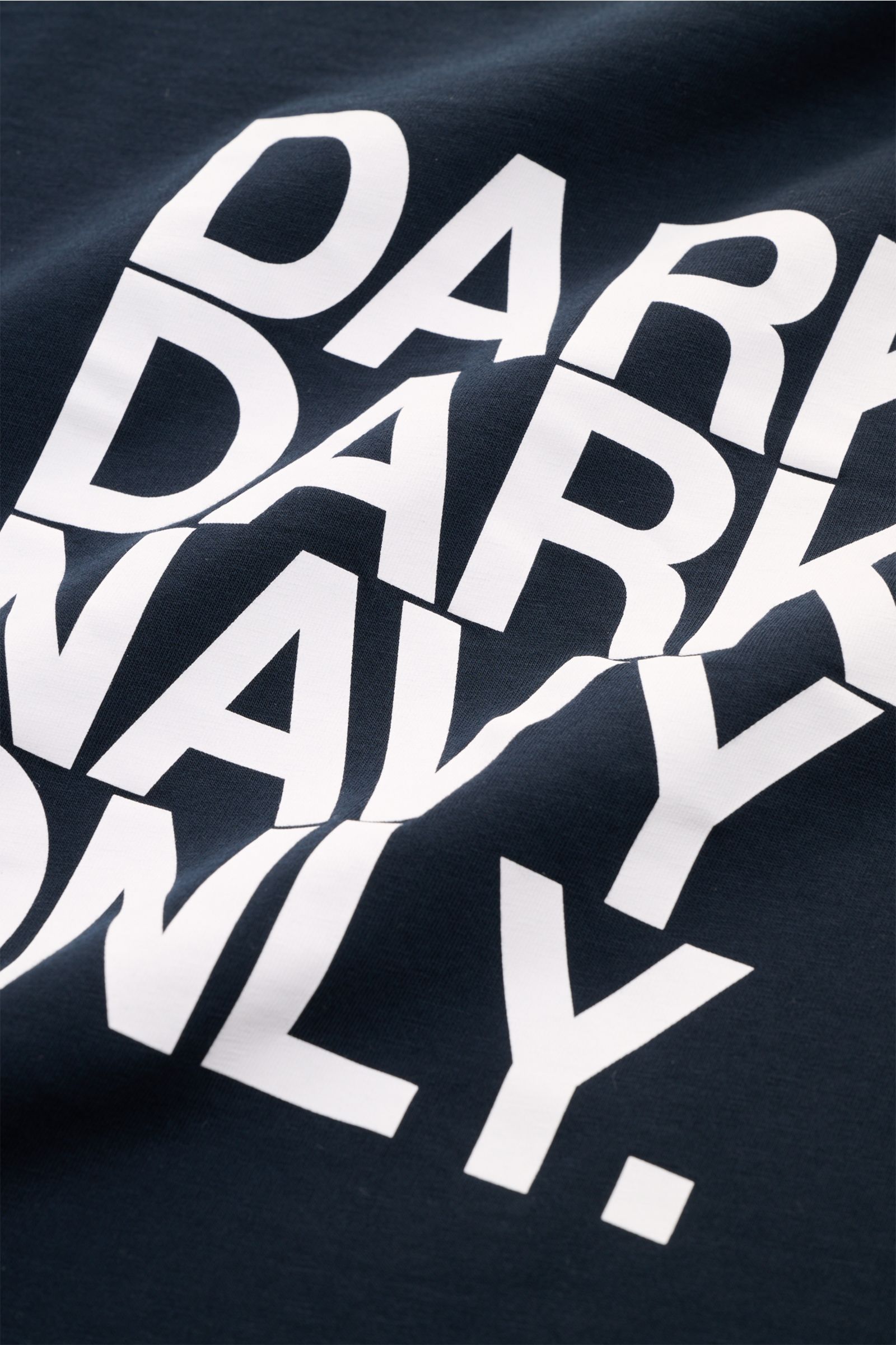 A.P.C. Rundhals-T-Shirt dark navy