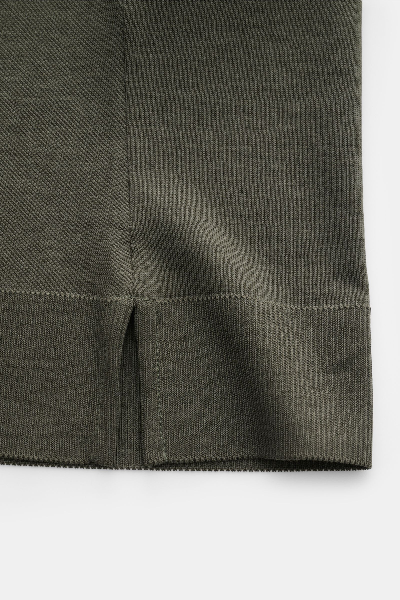 Altea Kurzarmpullover 'Cecil' dunkelgrün