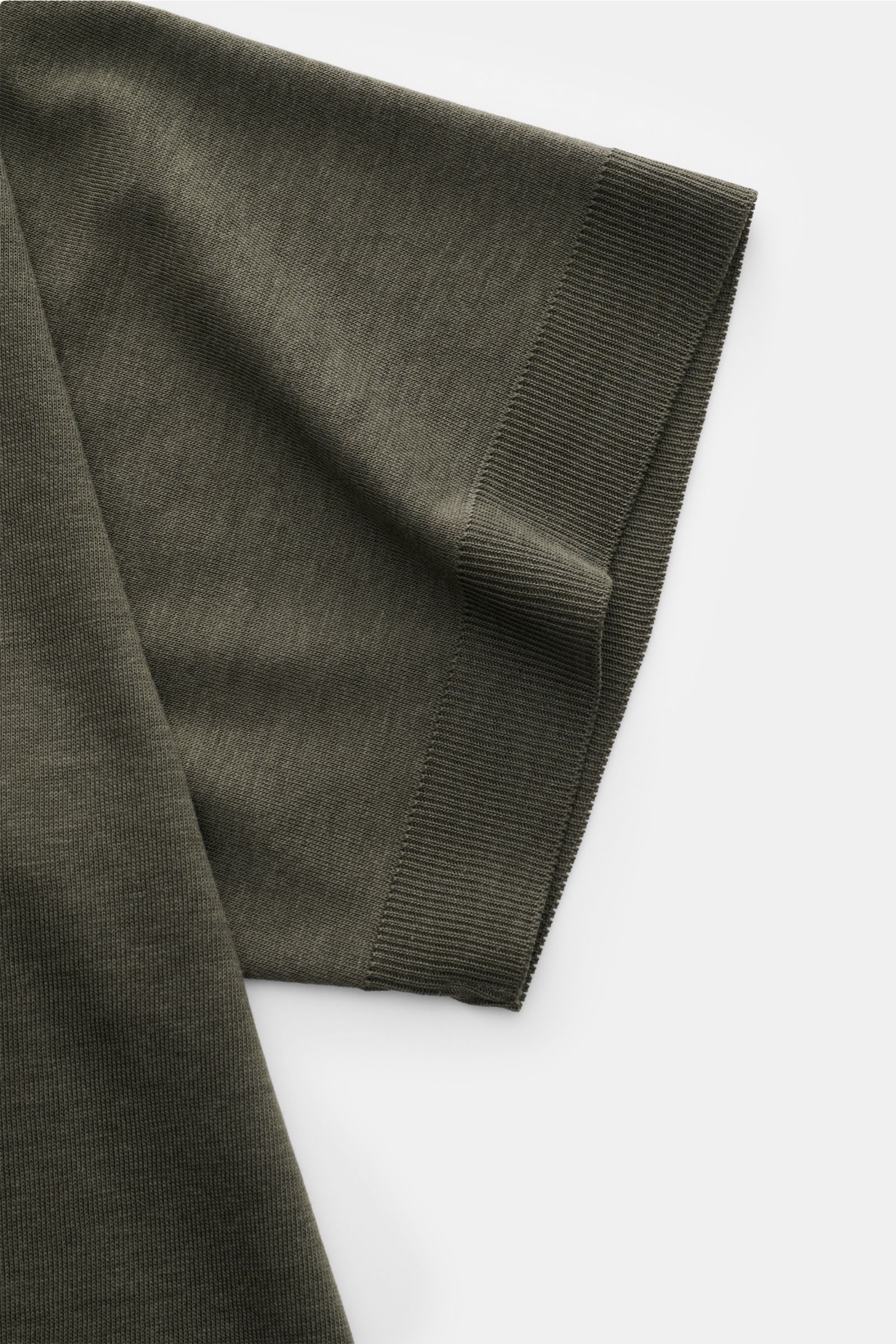 Altea Kurzarmpullover 'Cecil' dunkelgrün