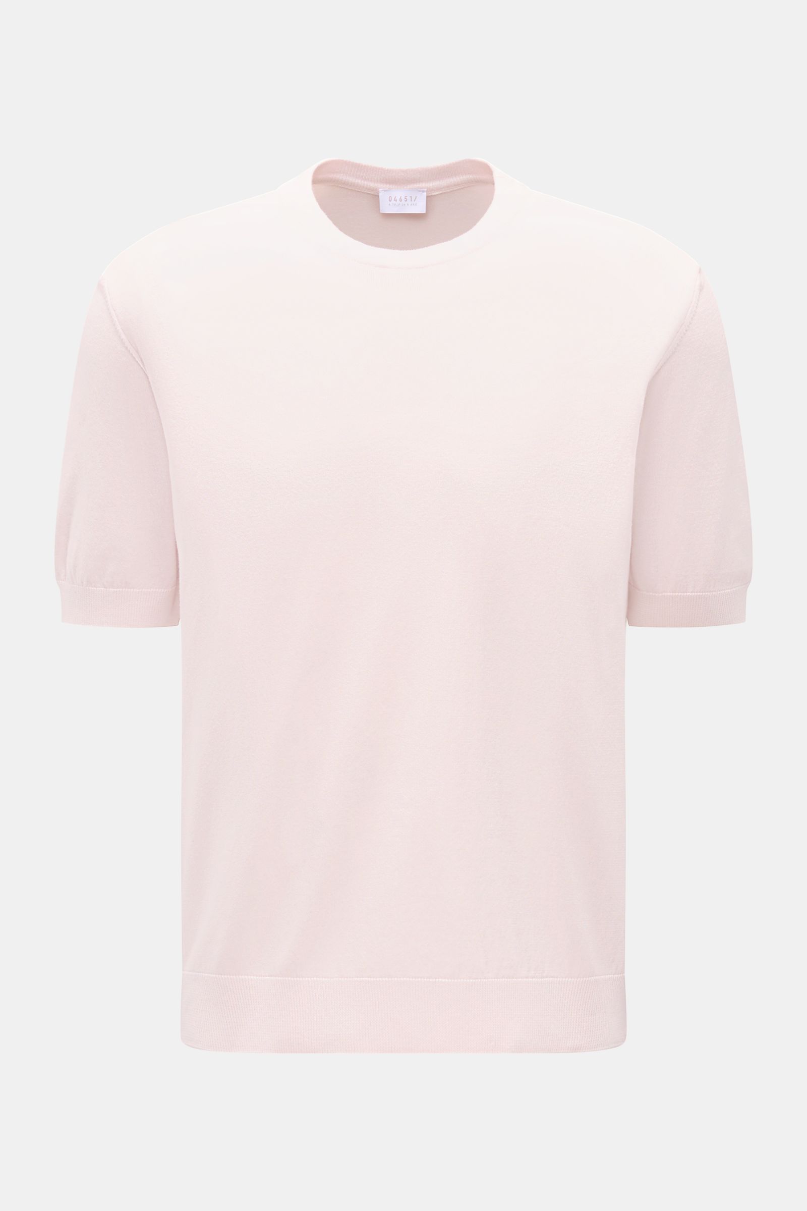 04651/ A trip in a bag Kurzarmpullover 'Pima Cotton' rosé