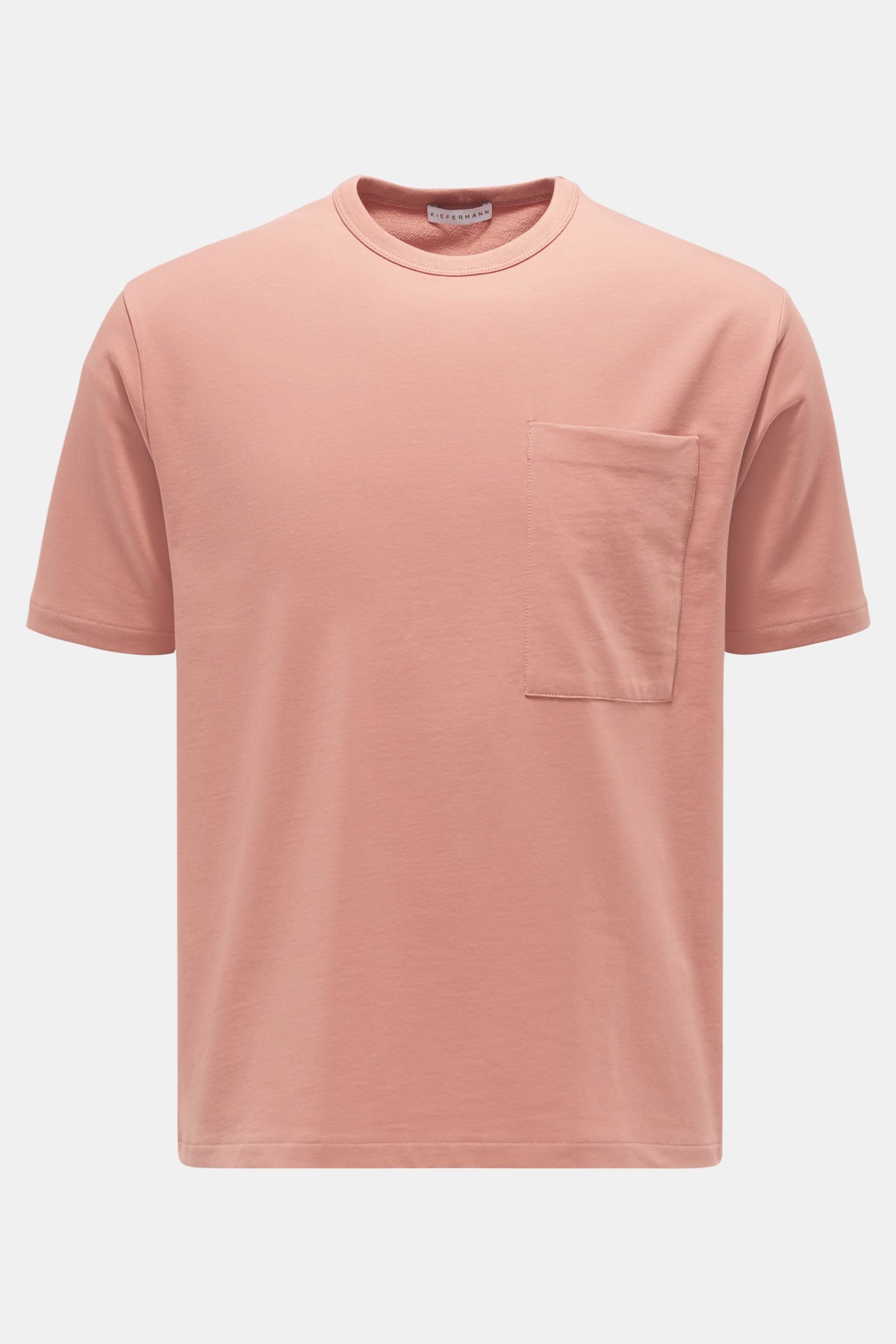 Crew neck T-shirt 'Malte' antique pink
