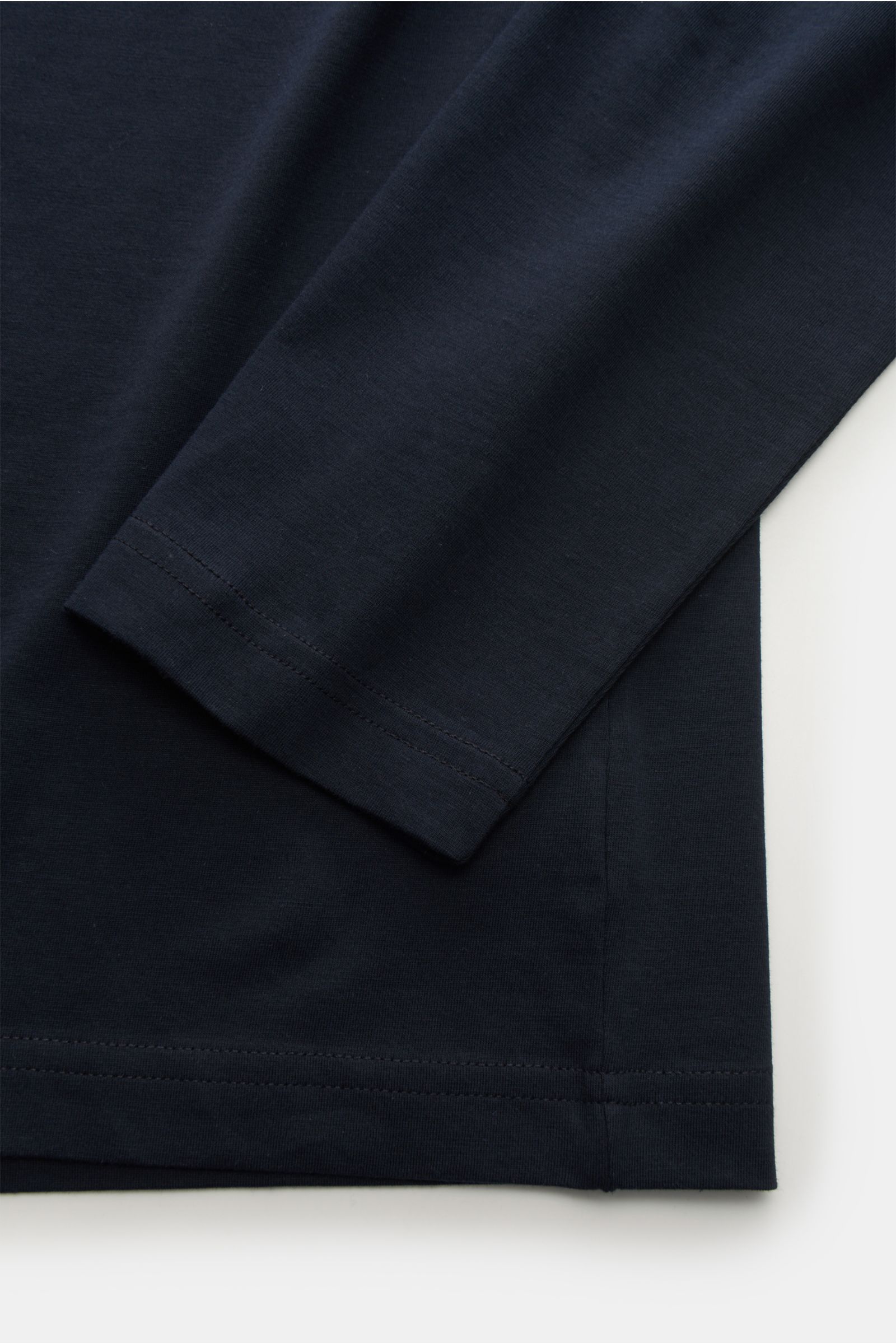 Stefan Brandt V-Neck Longsleeve 'Artur' dark navy