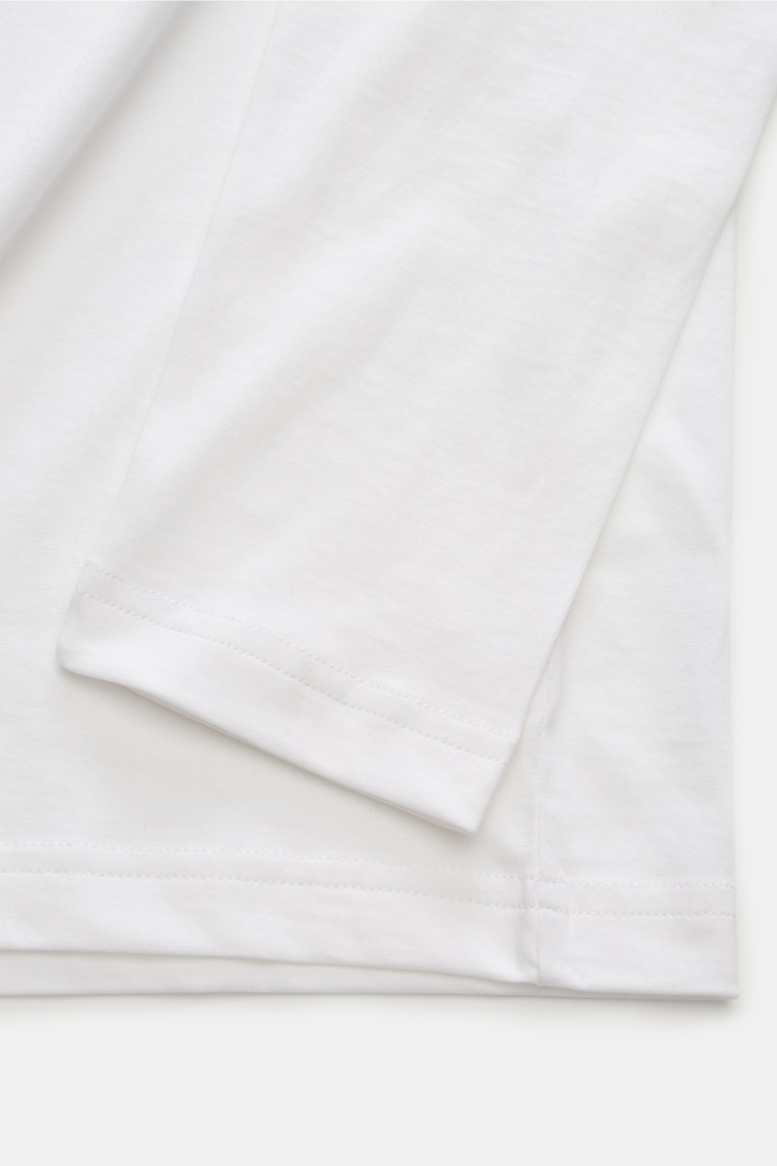 Stefan Brandt V-Neck Longsleeve 'Artur' weiß