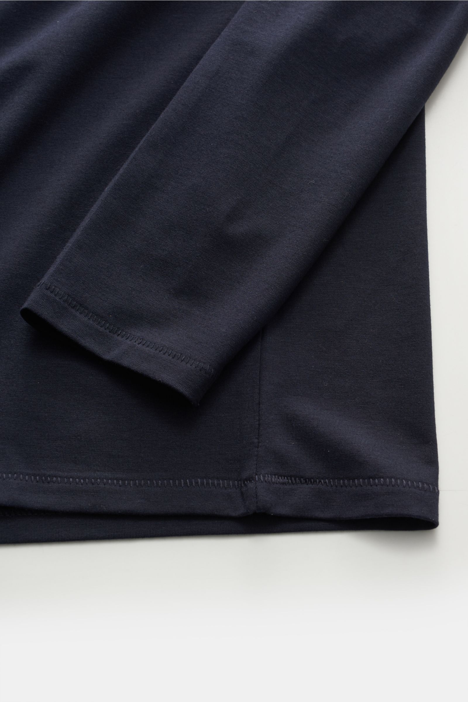 Kiefermann Rundhals-Longsleeve 'Emil' navy