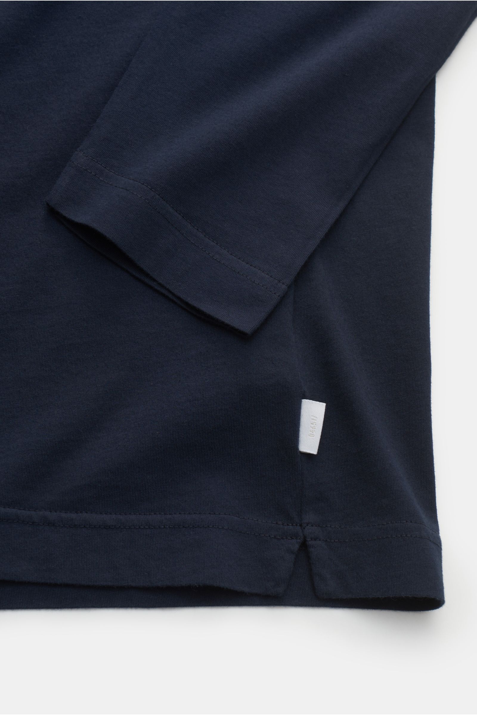 04651/ A trip in a bag Crew neck long sleeve 'Jersey Tee' navy