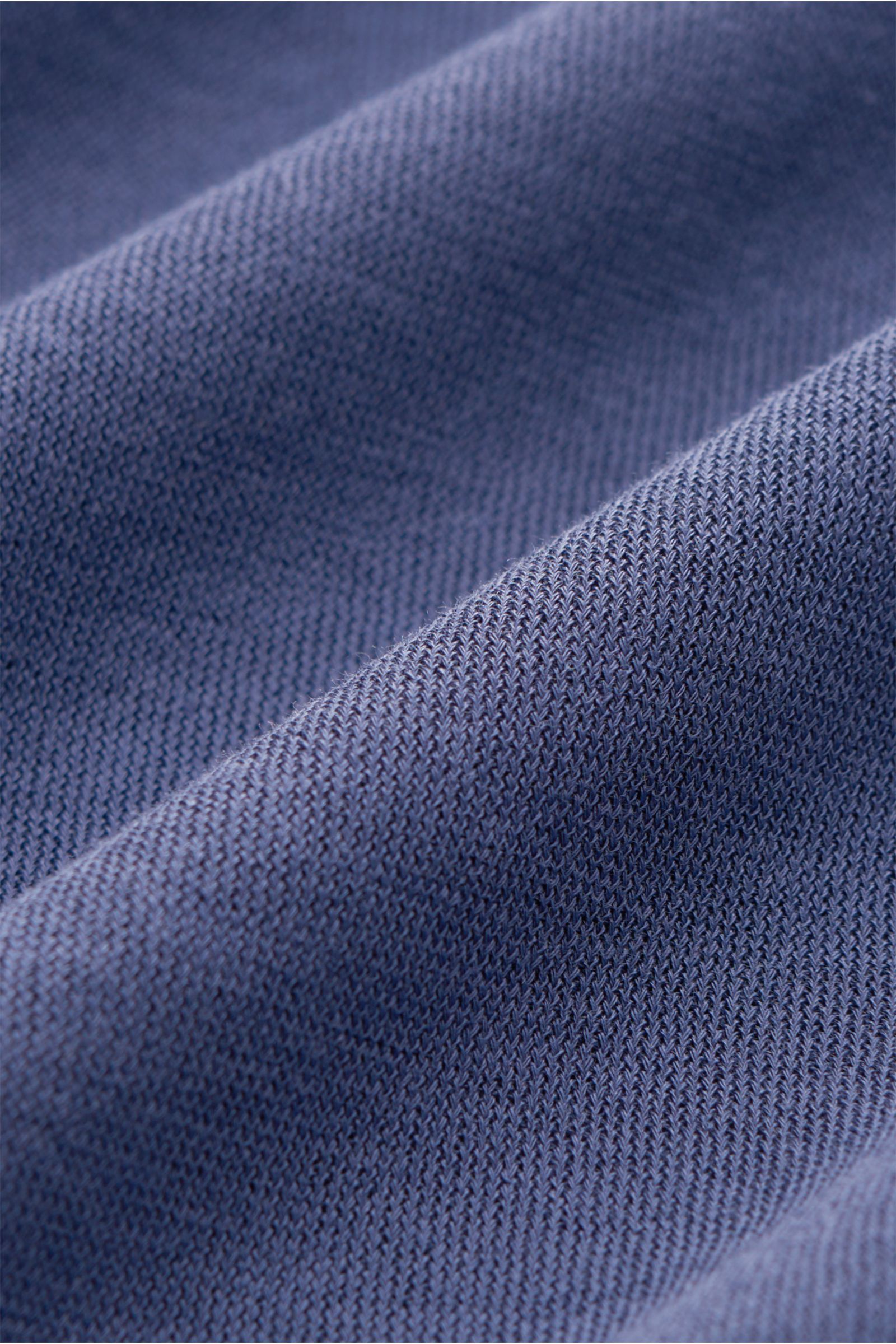 Zanone Rundhals-Longsleeve dunkelblau