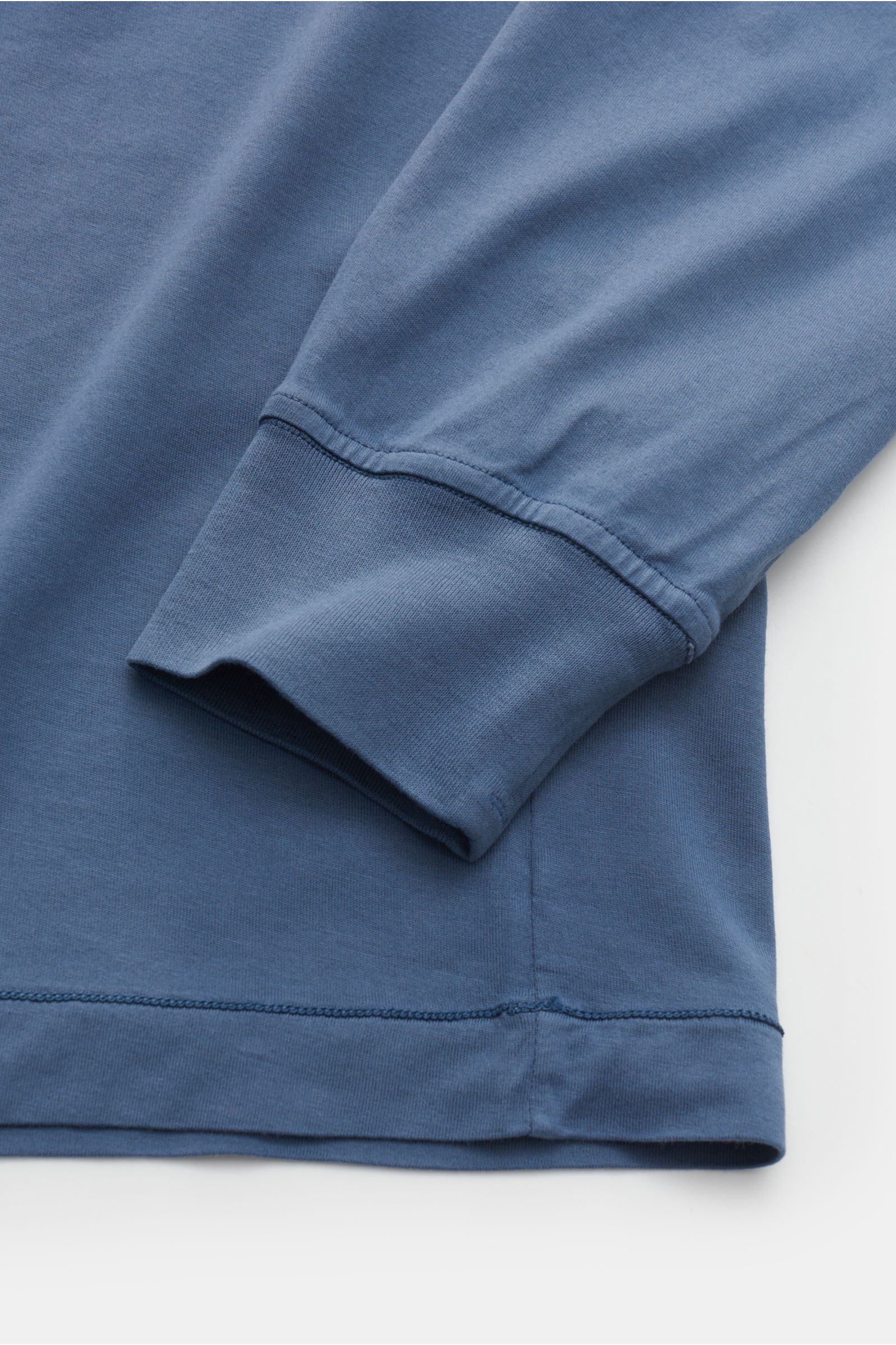 STONE ISLAND Rundhals-Longsleeve graublau | BRAUN Hamburg 