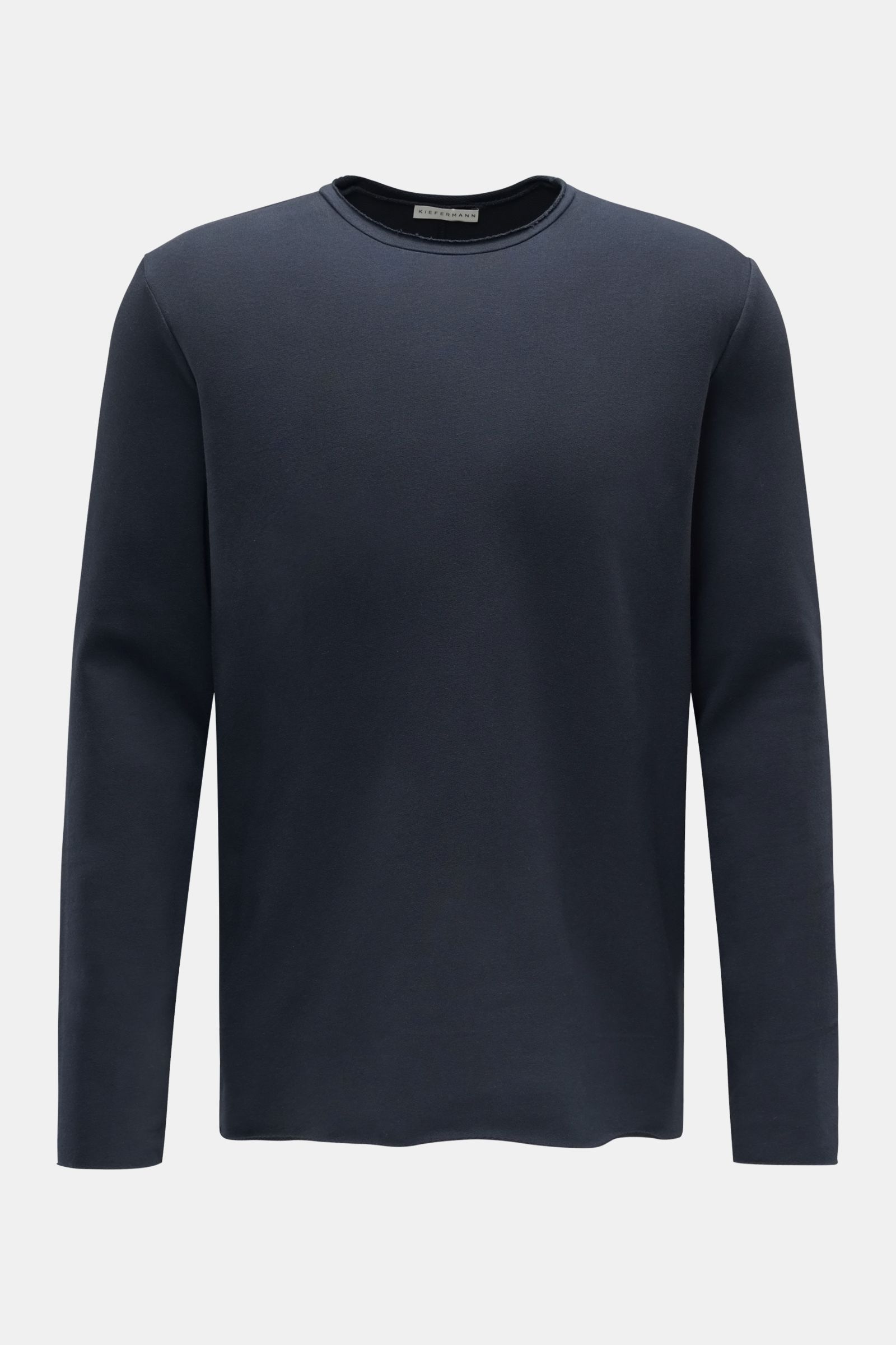 Kiefermann Rundhals-Longsleeve 'Nando' navy