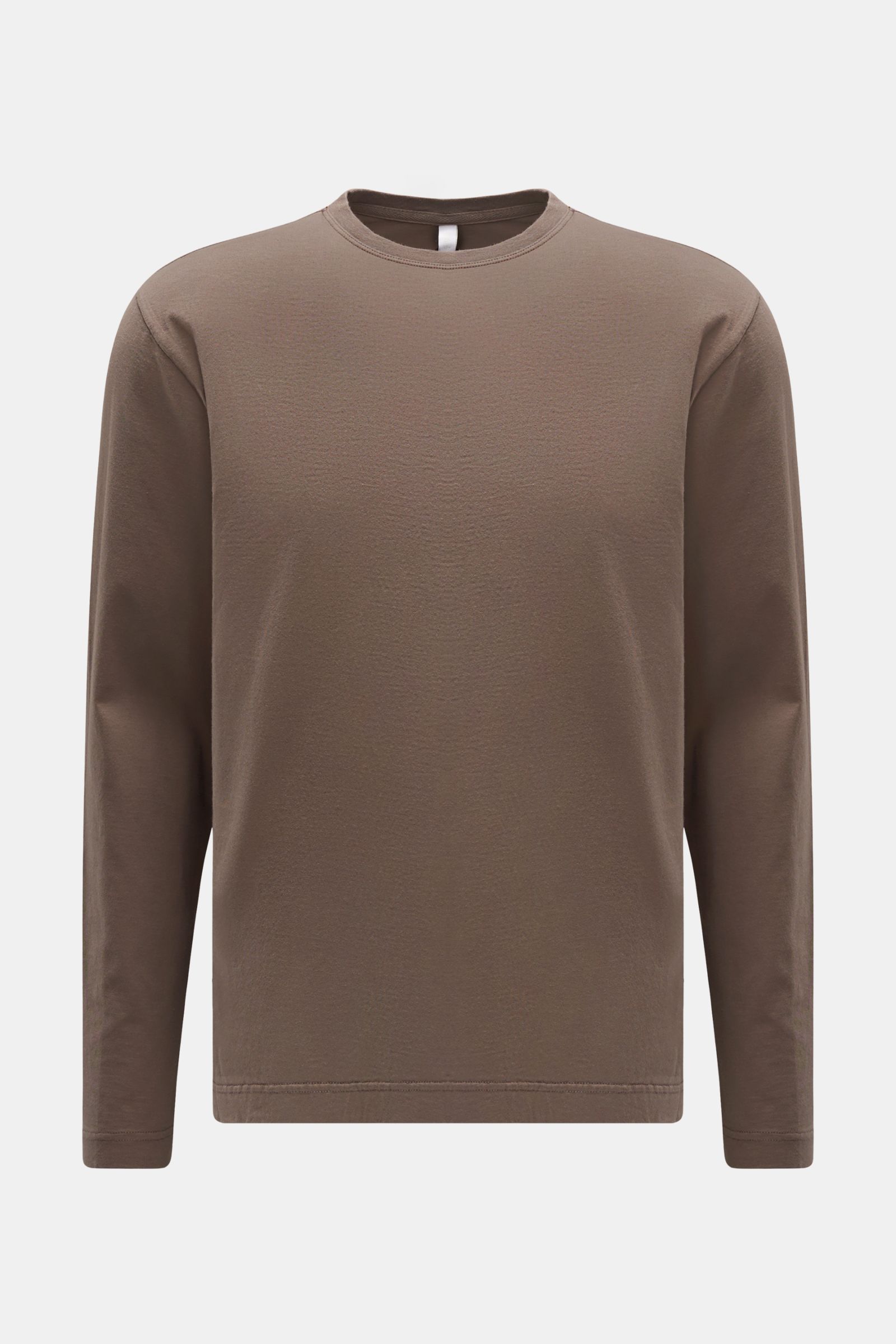 04651/ A trip in a bag Rundhals-Longsleeve taupe