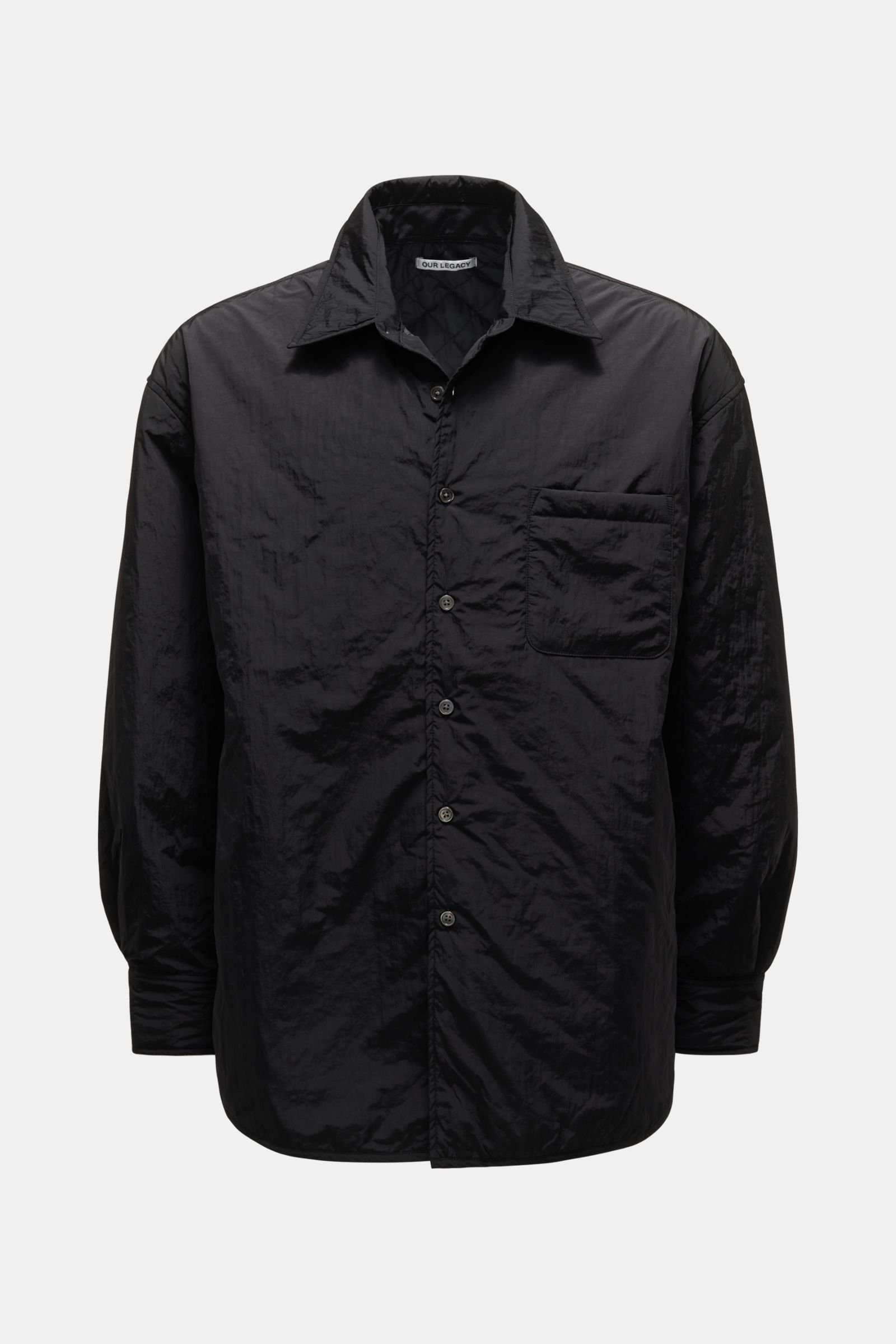 OUR LEGACY jacket 'Tech Borrowed jacket' black | BRAUN Hamburg