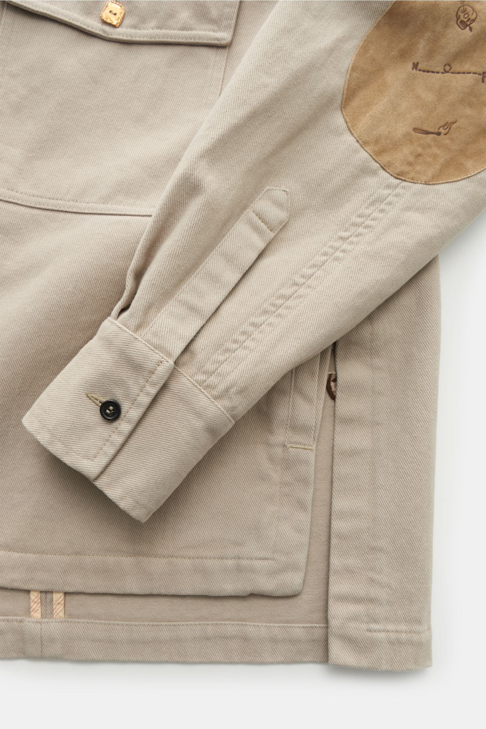 Nick Fouquet Overshirt beige