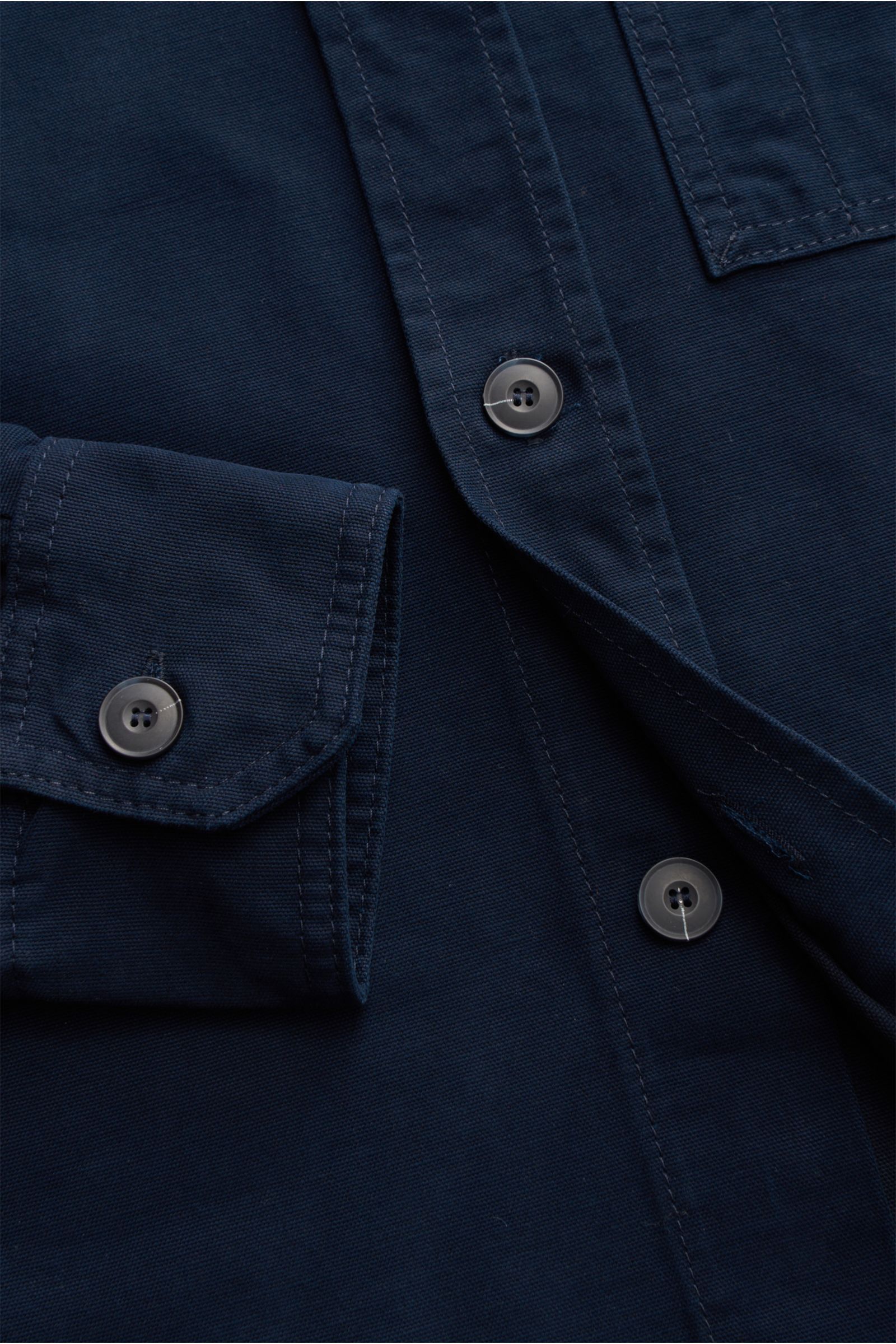 A.P.C. Overshirt 'Graham' navy | BRAUN Hamburg