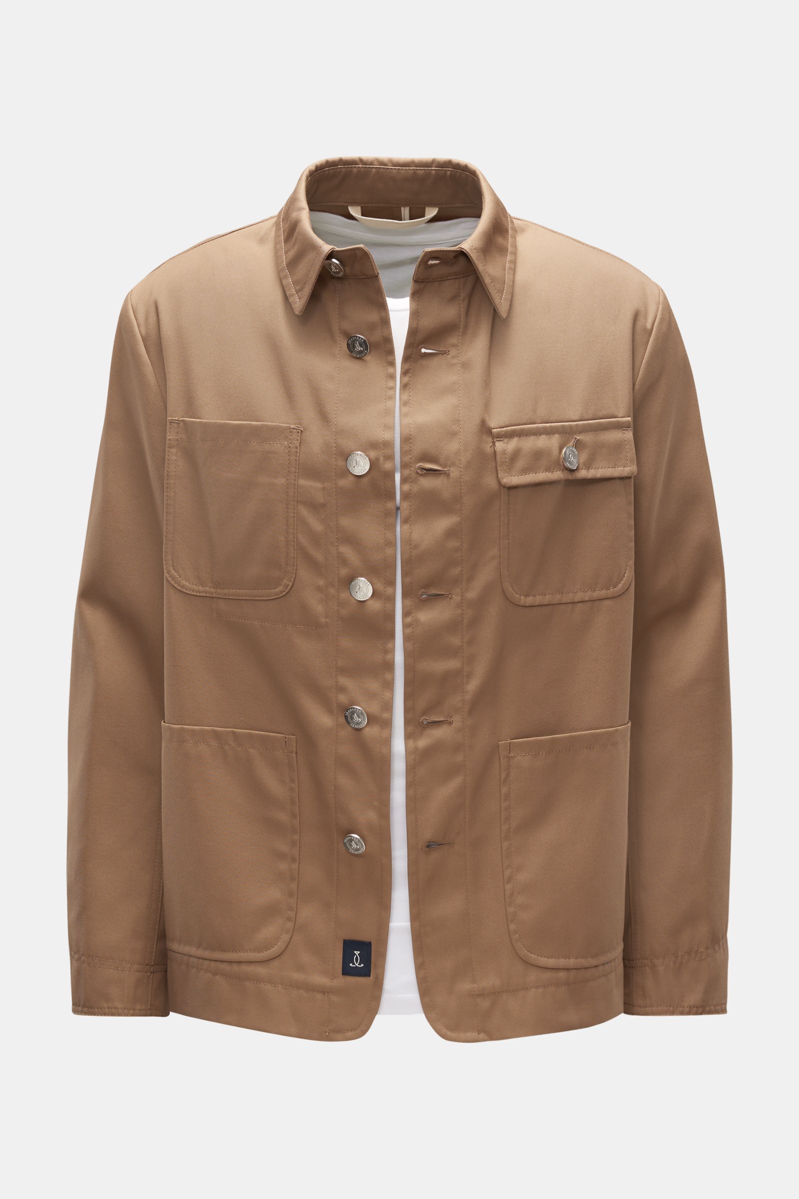 Seafarer Overshirt hellbraun
