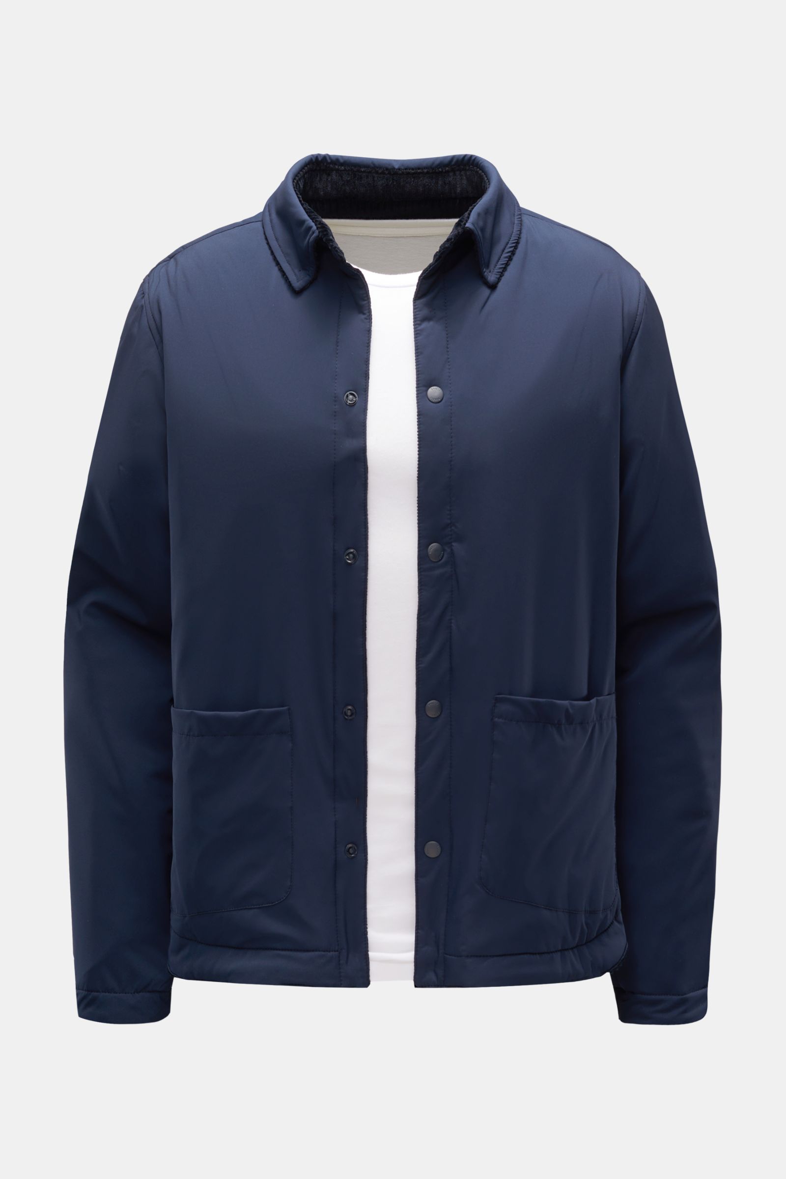 04651/ A trip in a bag Cord-Wendeovershirt 'Reversible' navy