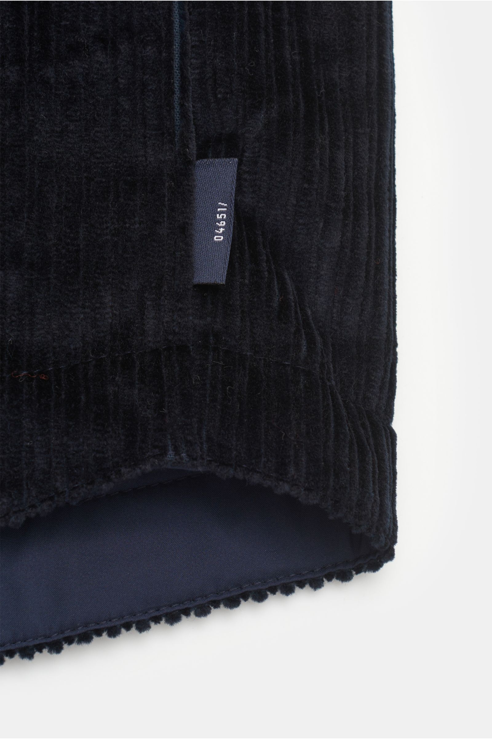 04651/ A trip in a bag Cord-Wendeovershirt 'Reversible' navy