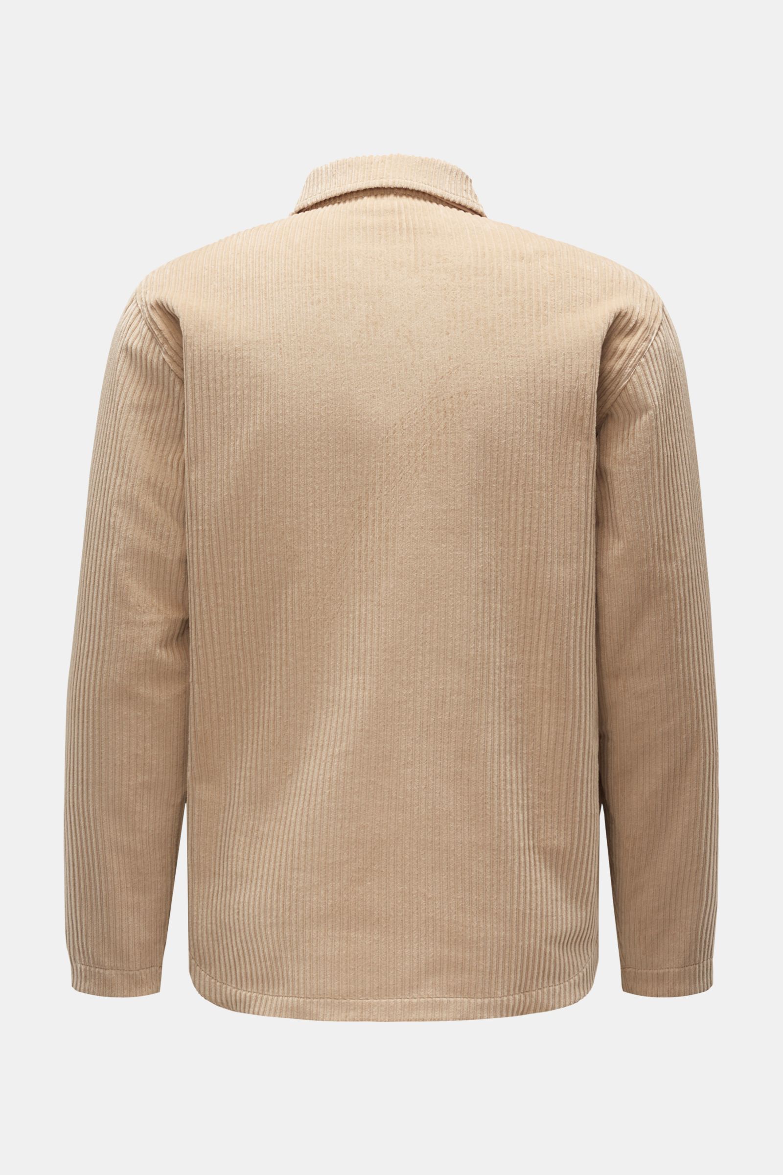 04651/ A trip in a bag Cord-Wendeovershirt 'Reversible' beige