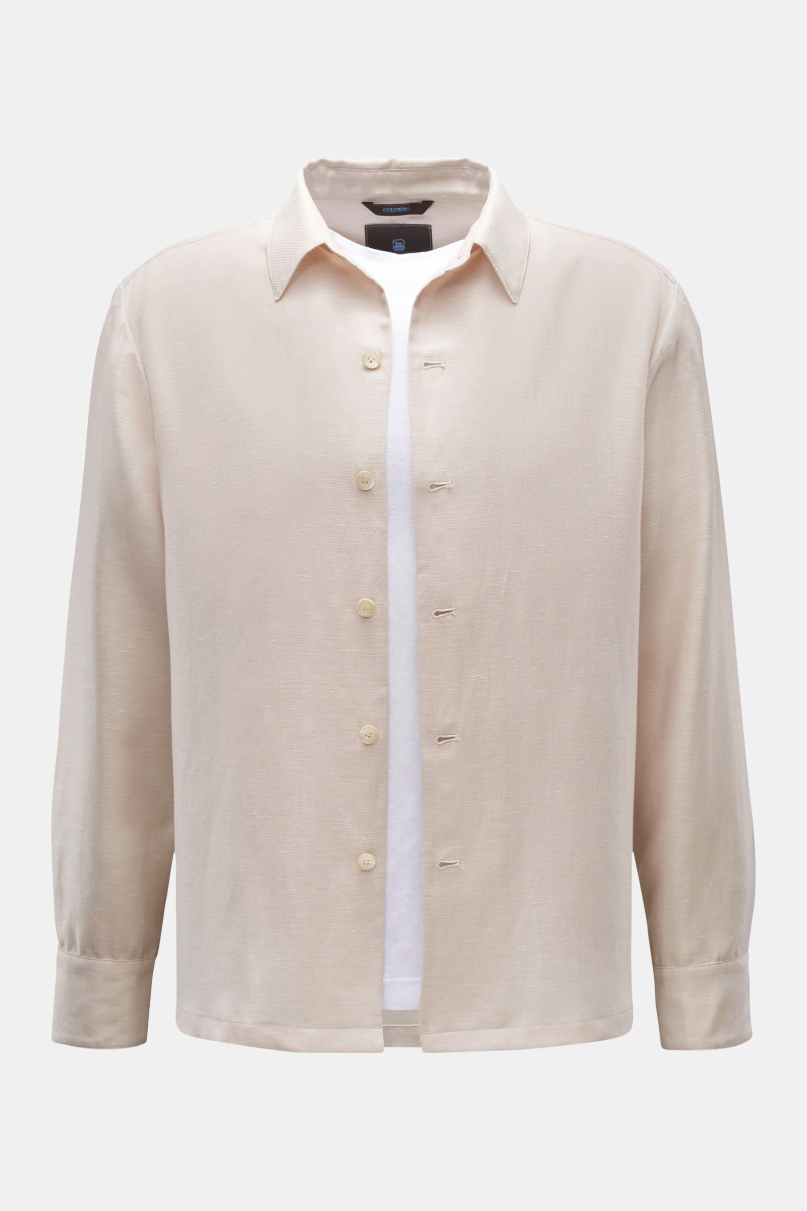 Colombo Twill-Overshirt beige