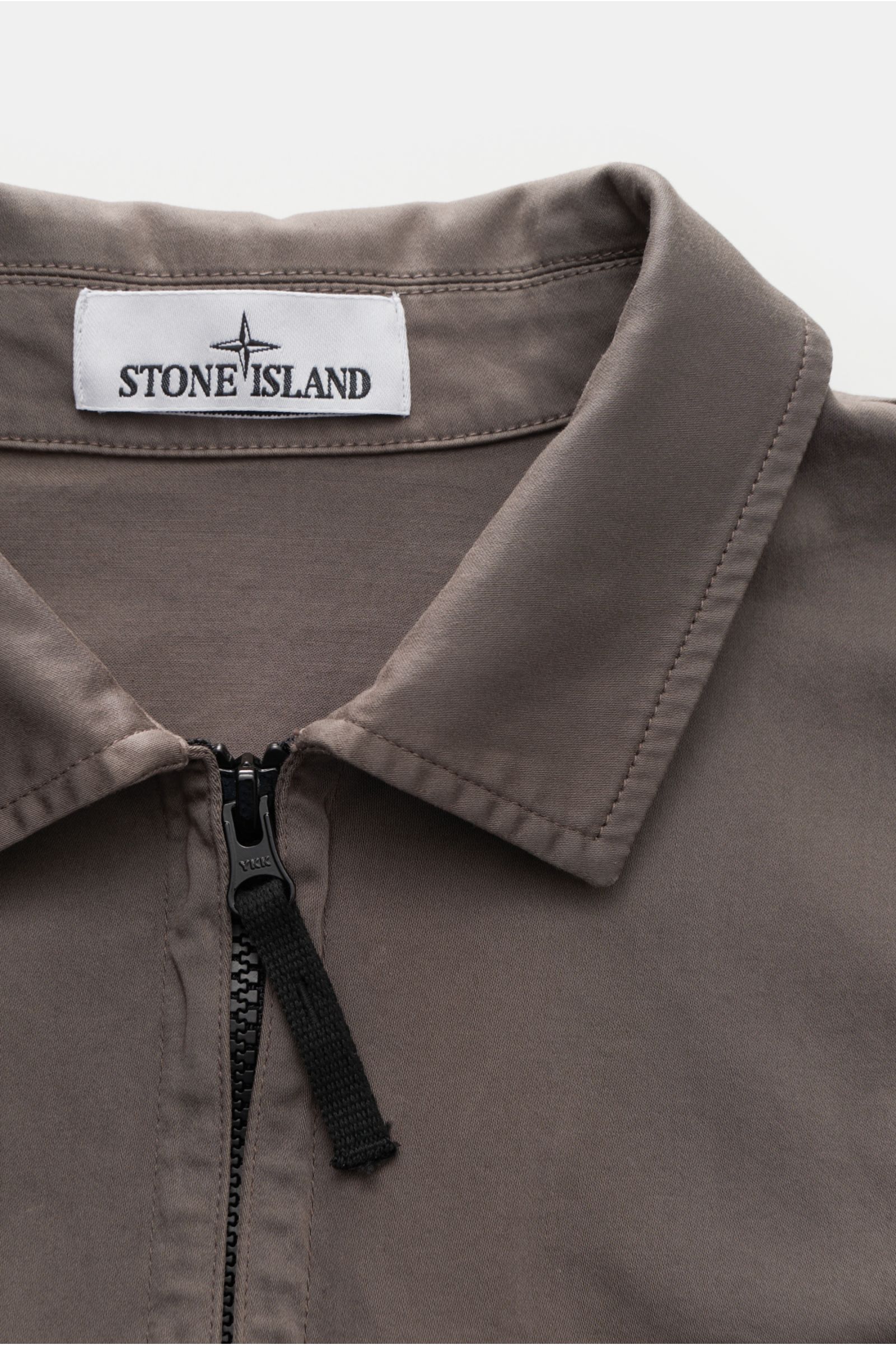 STONE ISLAND Overshirt taupe | BRAUN Hamburg 