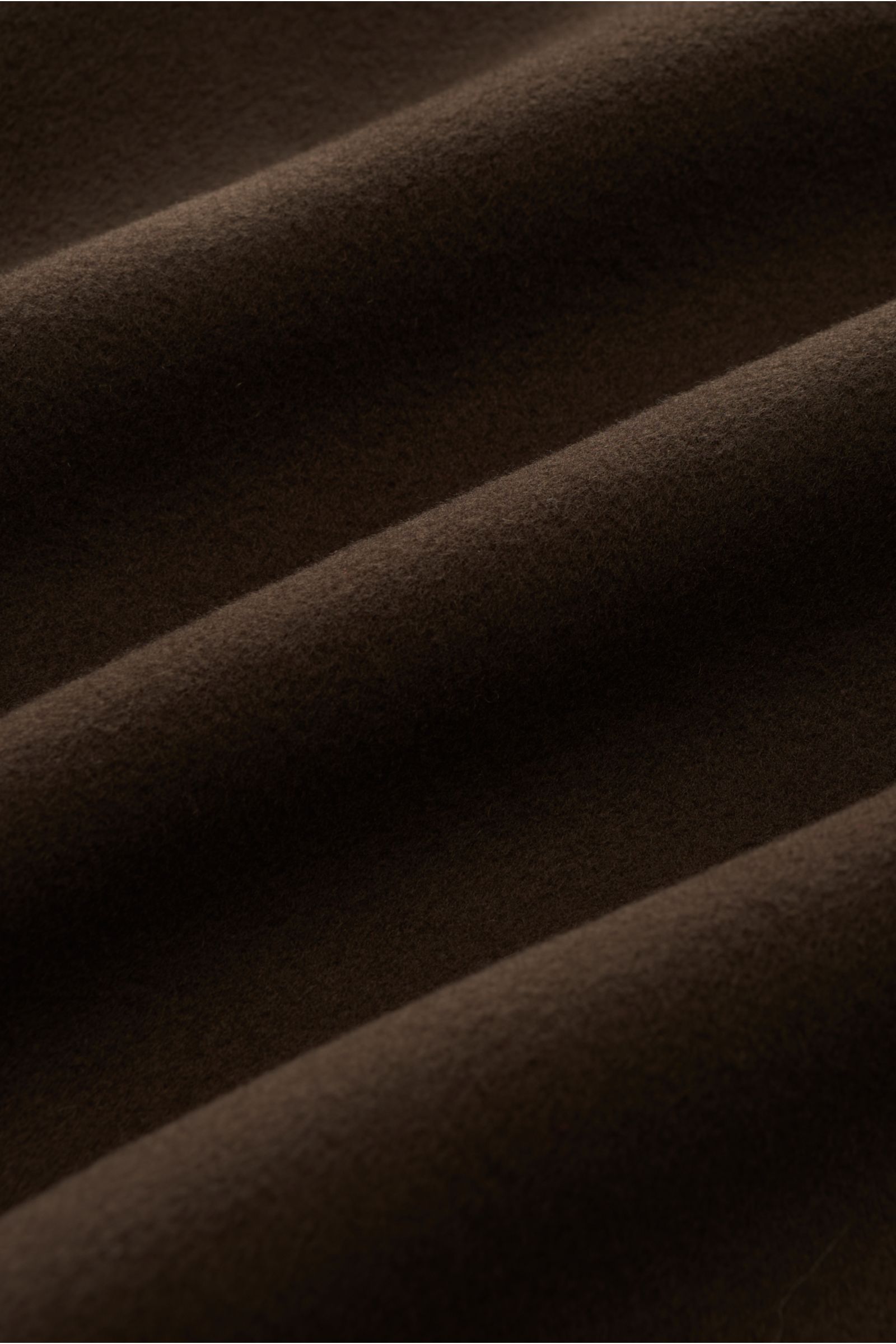 Ami Paris Half-zip jumper dark brown