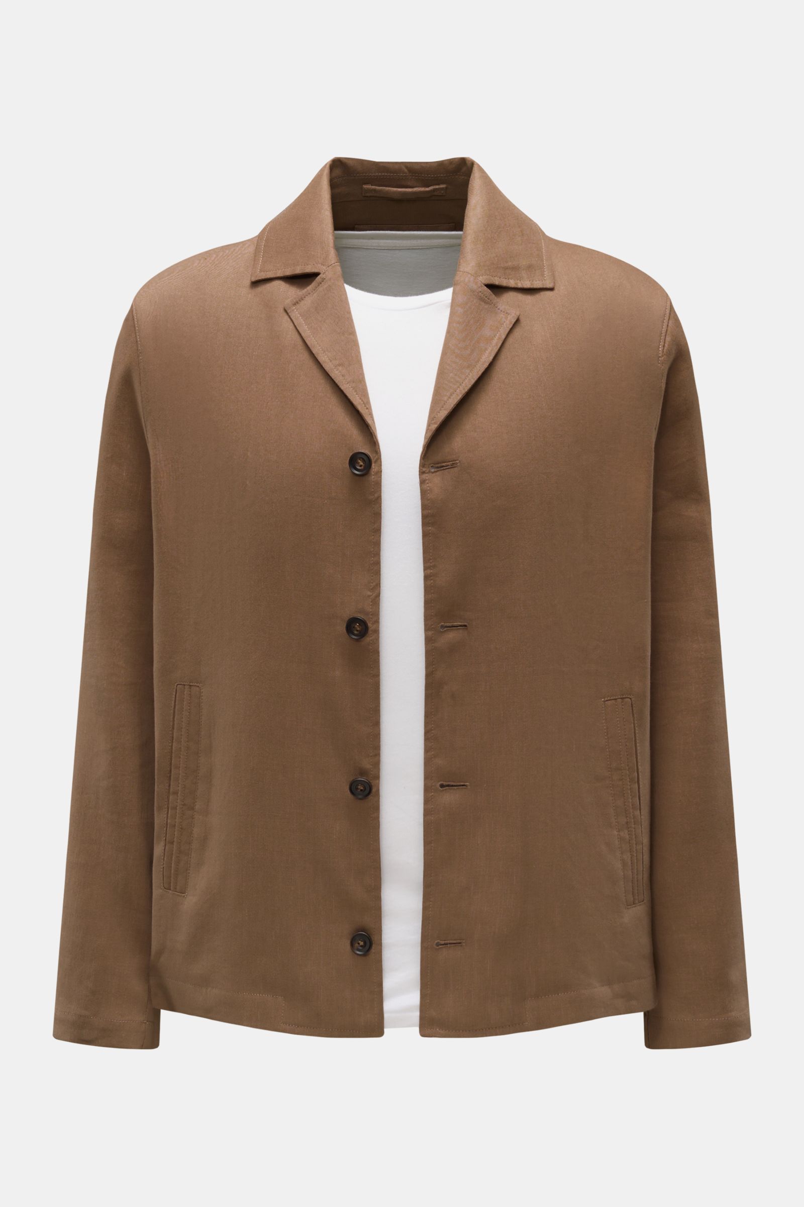 Corneliani Overshirt hellbraun