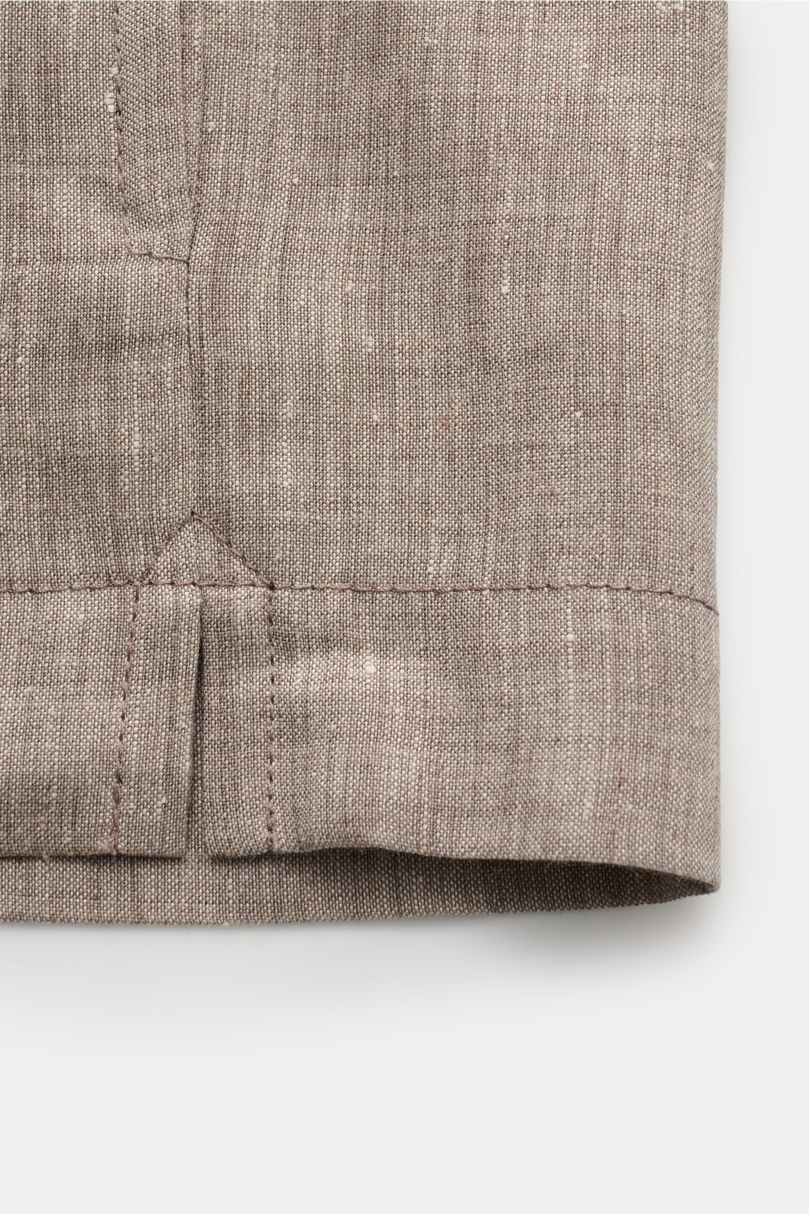 Windsor Overshirt 'Lavoro' taupe meliert