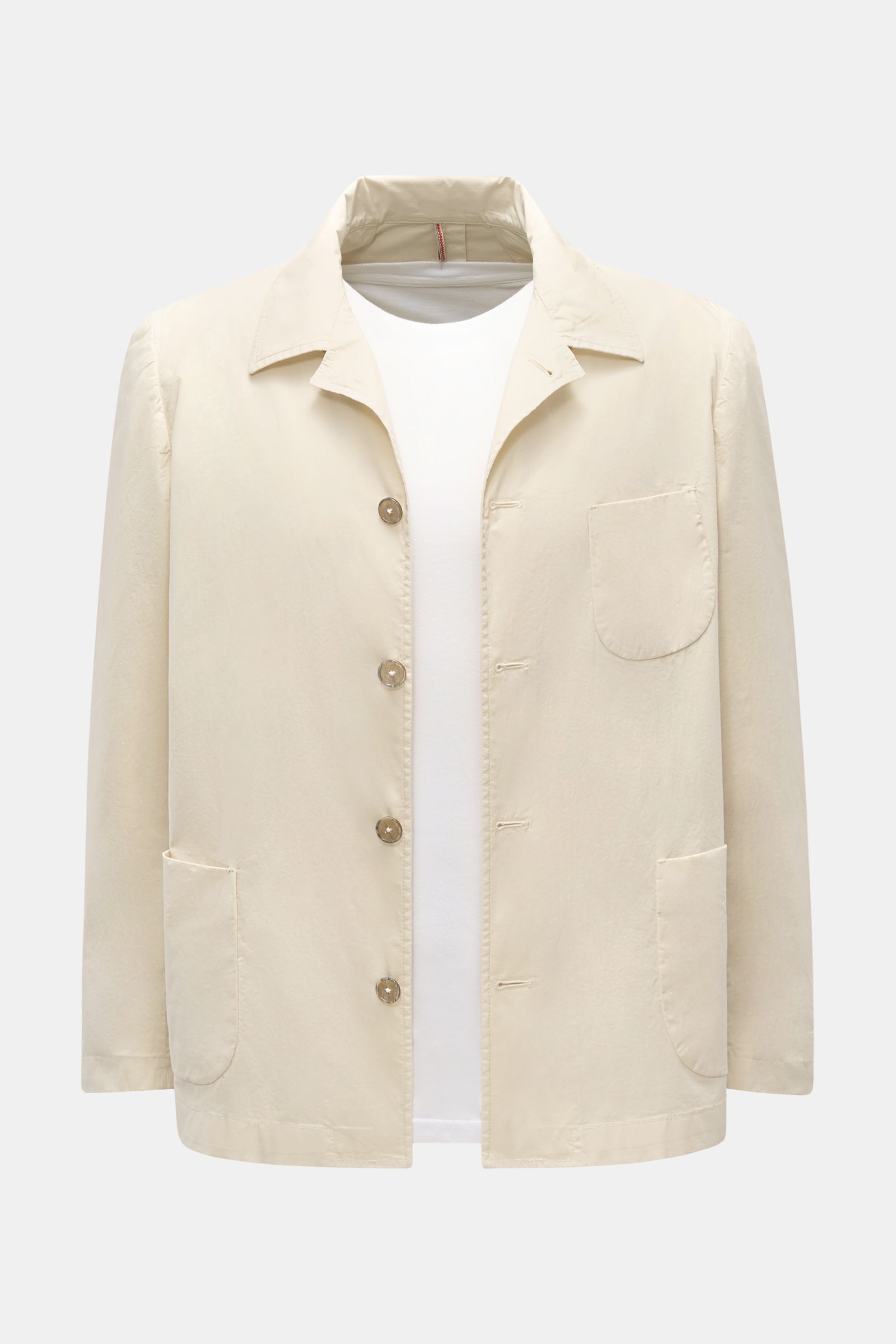 Santaniello Overshirt 'Zagara' creme
