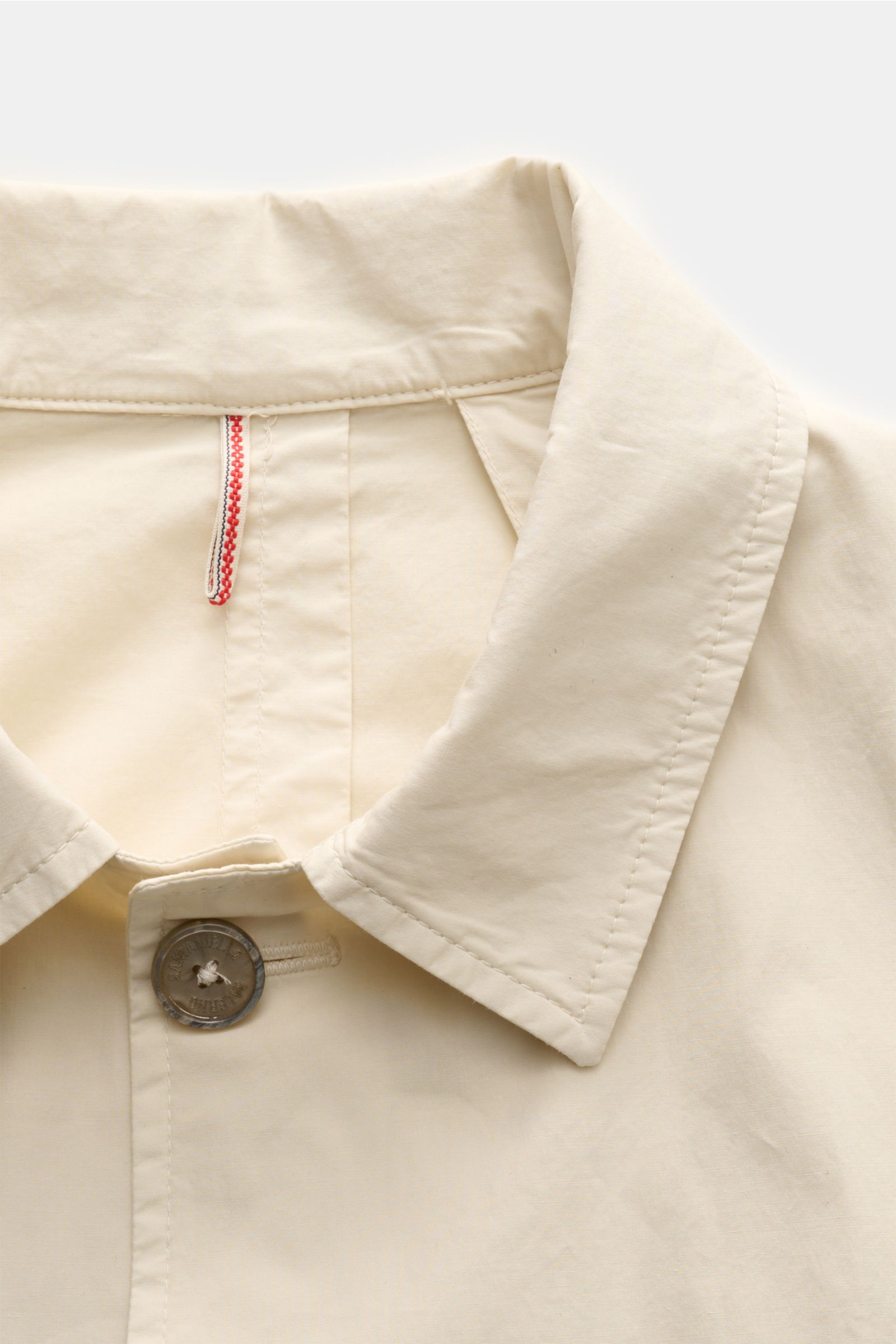 Santaniello Overshirt 'Zagara' creme