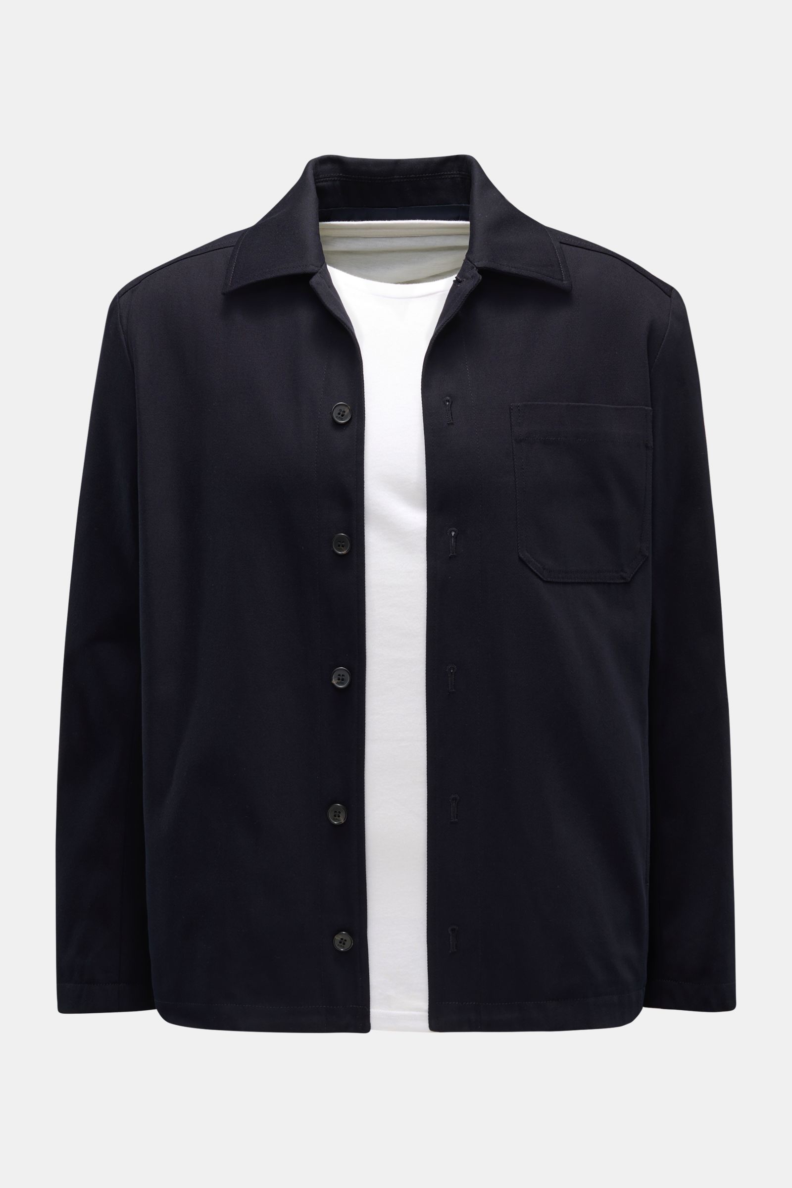 A.P.C. Overshirt 'Jeffray' navy