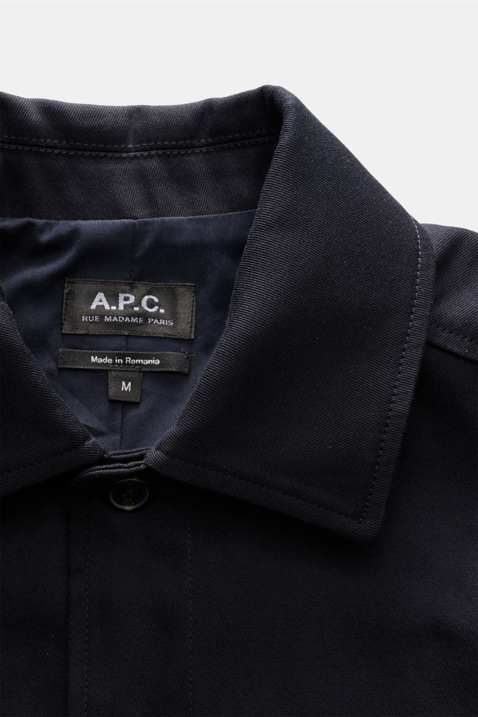 A.P.C. Overshirt 'Jeffray' navy