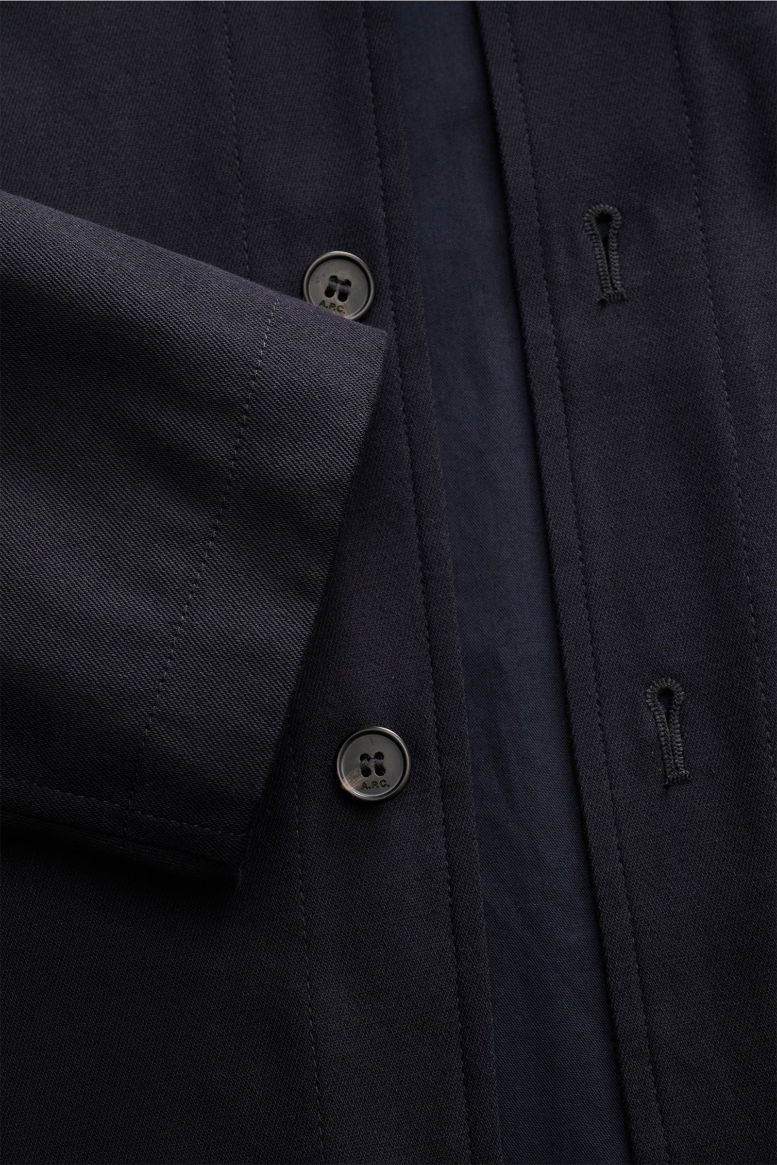 A.P.C. Overshirt 'Jeffray' navy