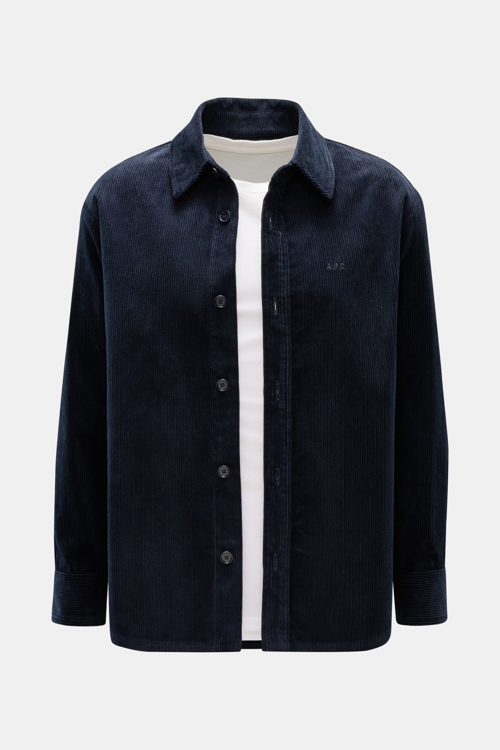 A.P.C. Overshirt 'Bobby' navy