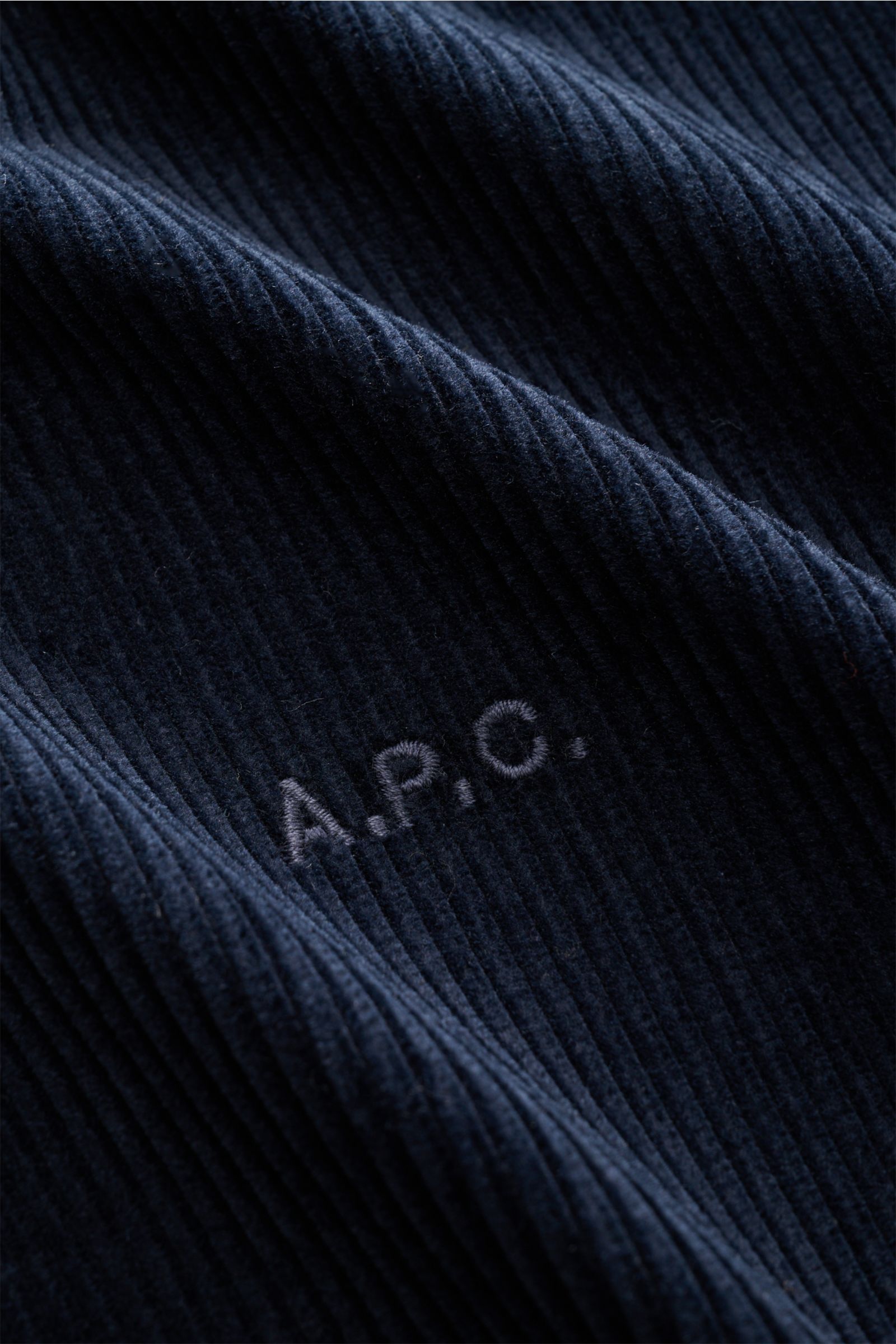 A.P.C. Overshirt 'Bobby' navy