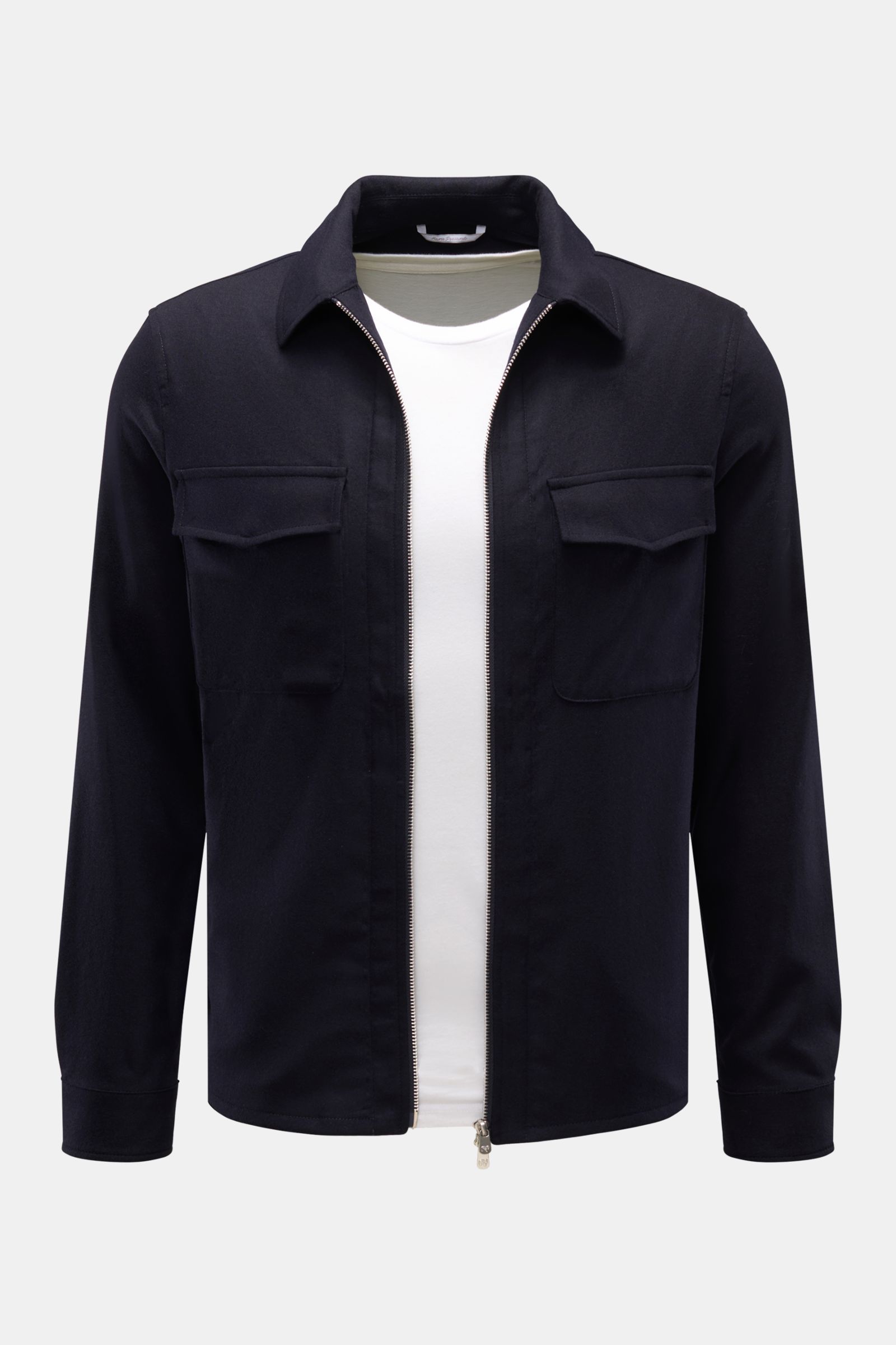 MARCO PESCAROLO overshirt 'Urus' navy | BRAUN Hamburg