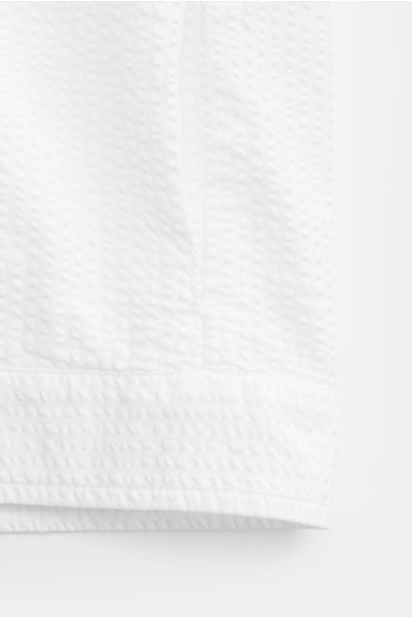 04651/ A trip in a bag Seersucker-Overshirt weiß