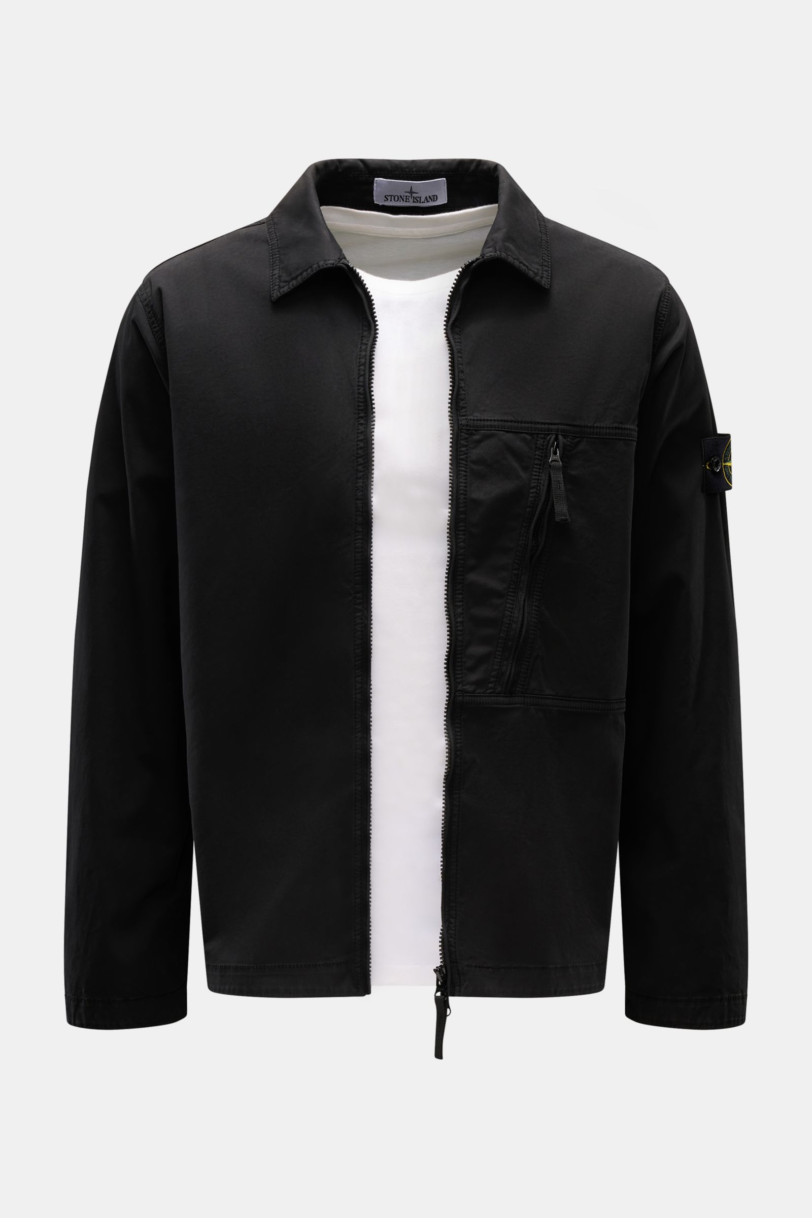ジャケット・アウター stone  twill shirt jacket stone island twill shirt jacket