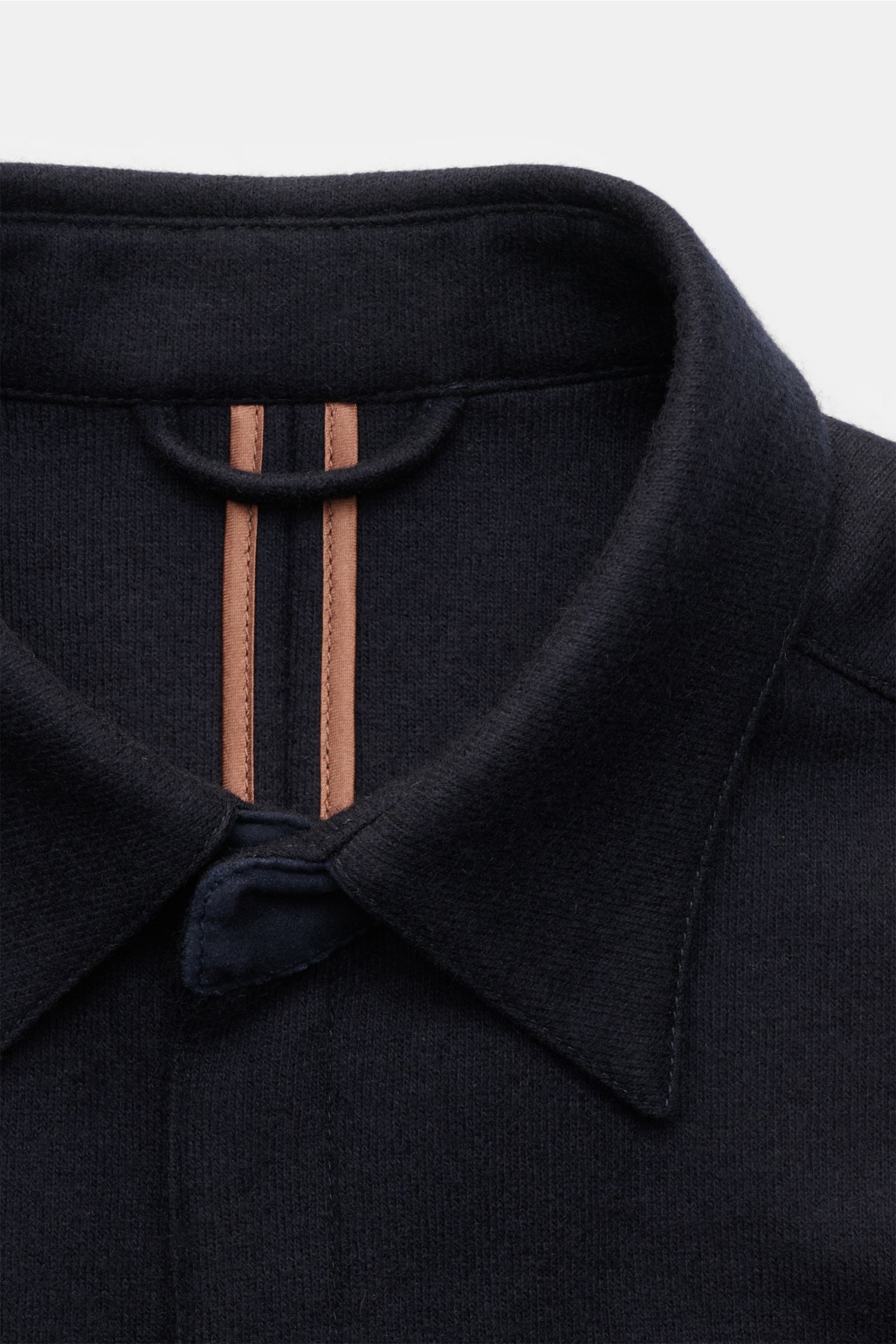 Mandelli Cashmere Overshirt navy