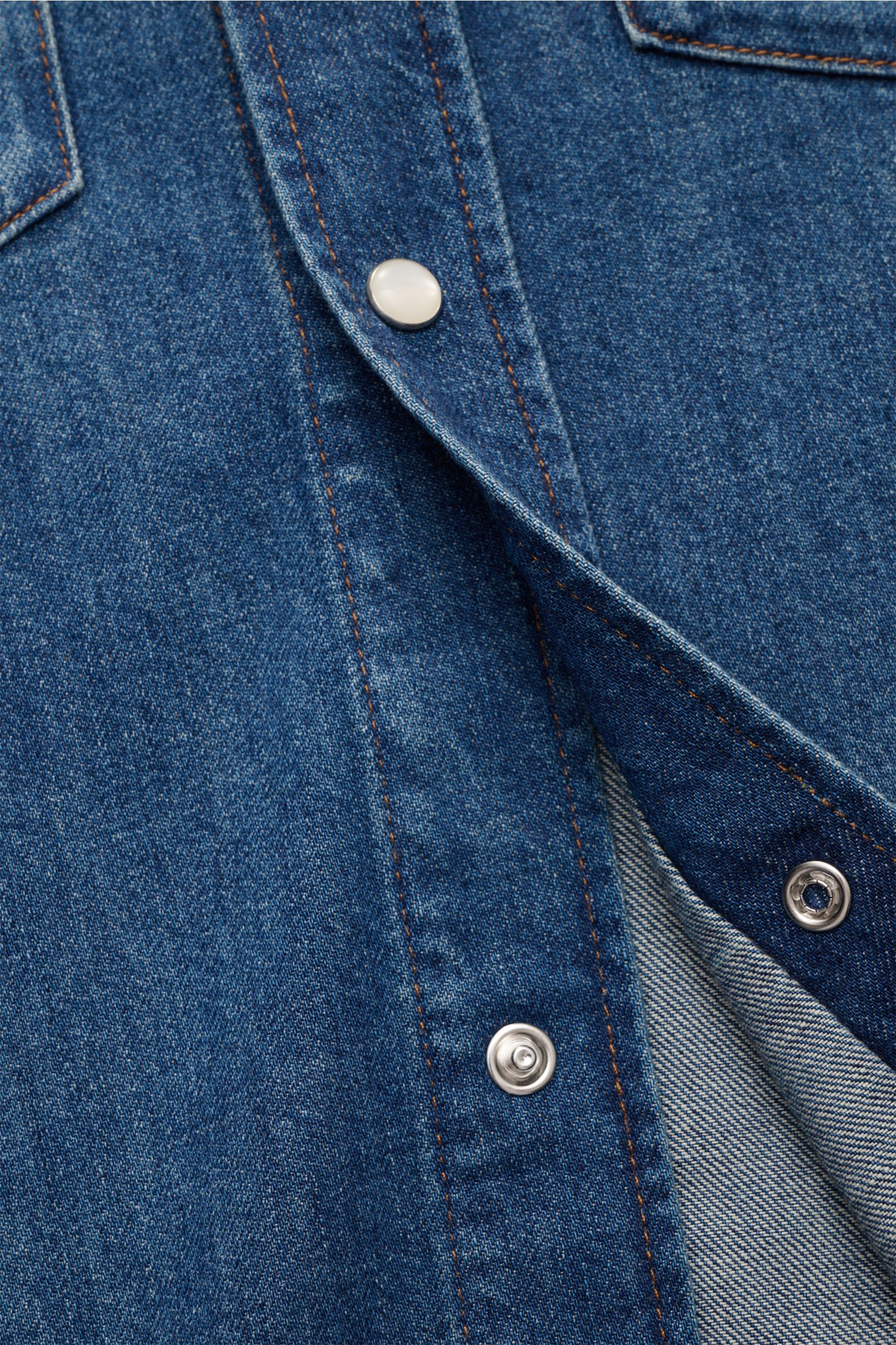 A.P.C. Jeans-Overshirt 'Western' dunkelblau