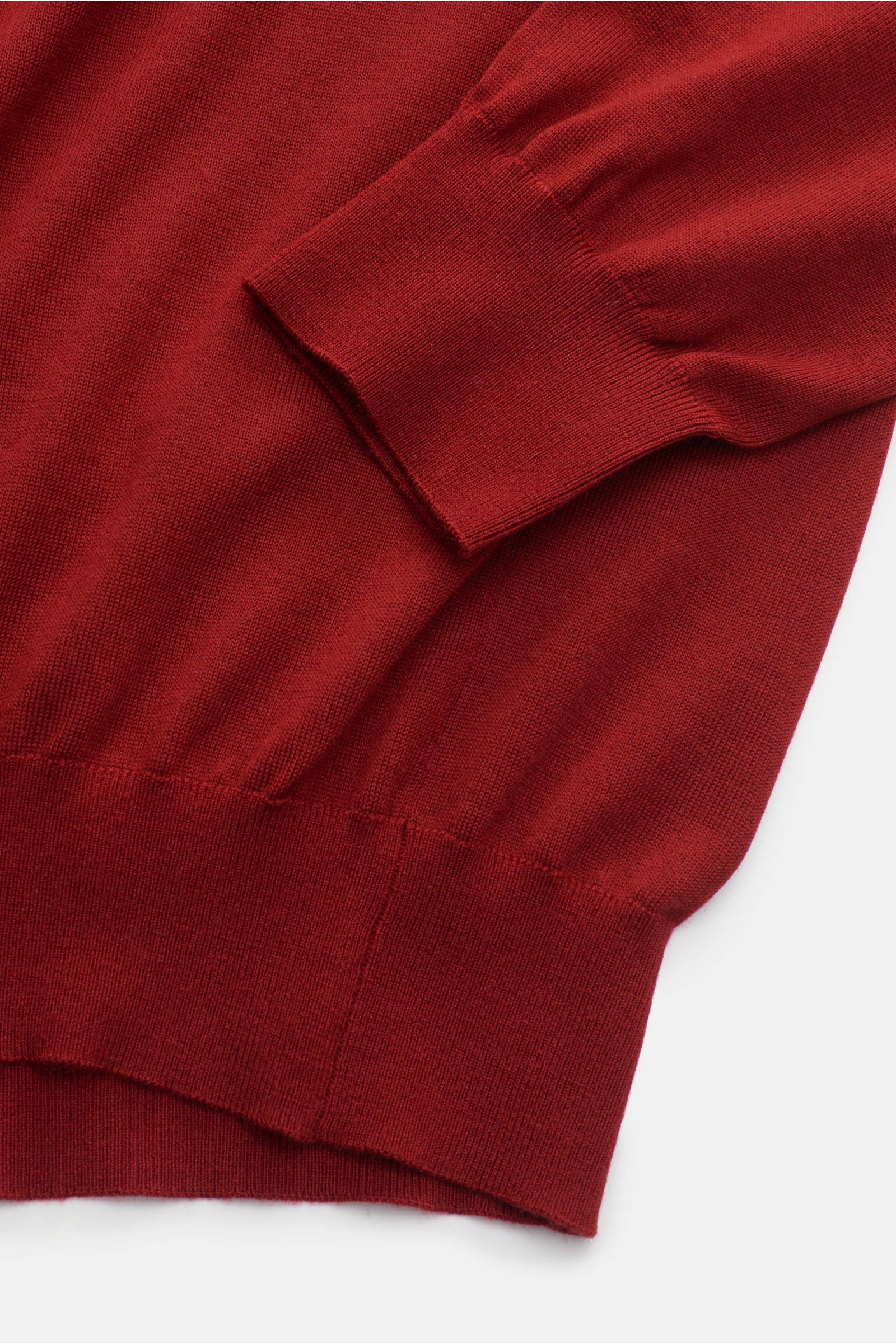 von Braun Feinstrick V-Neck Pullover rot