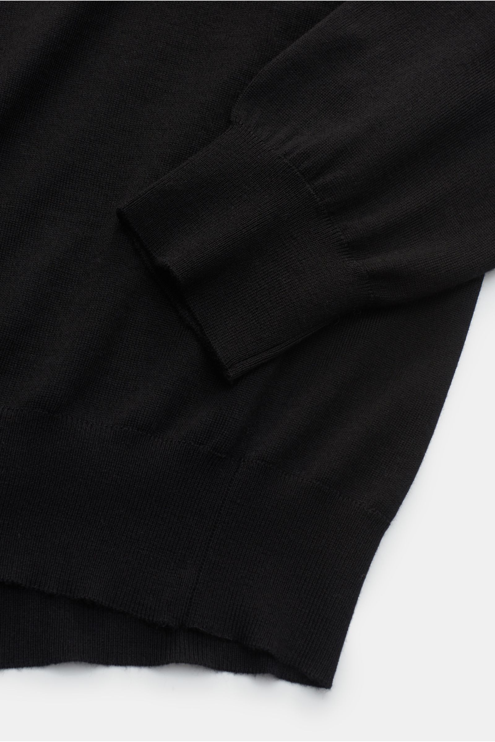 von Braun Feinstrick V-Neck Pullover schwarz