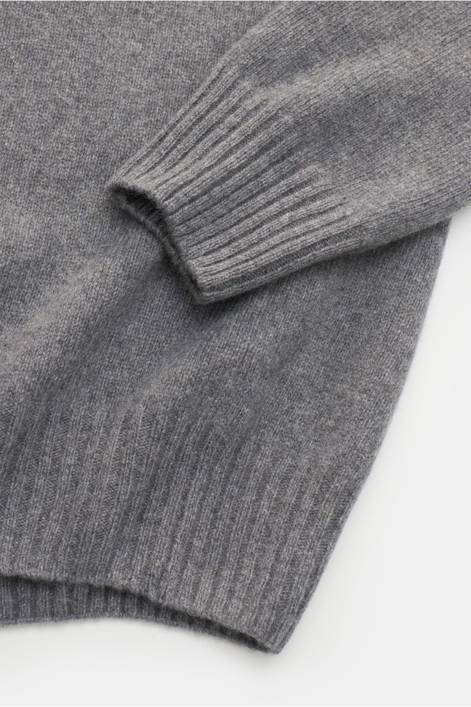 von Braun Cashmere V-neck jumper grey