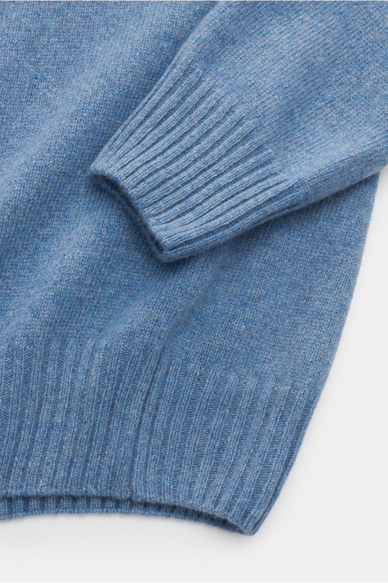 von Braun Cashmere V-neck jumper smoky blue