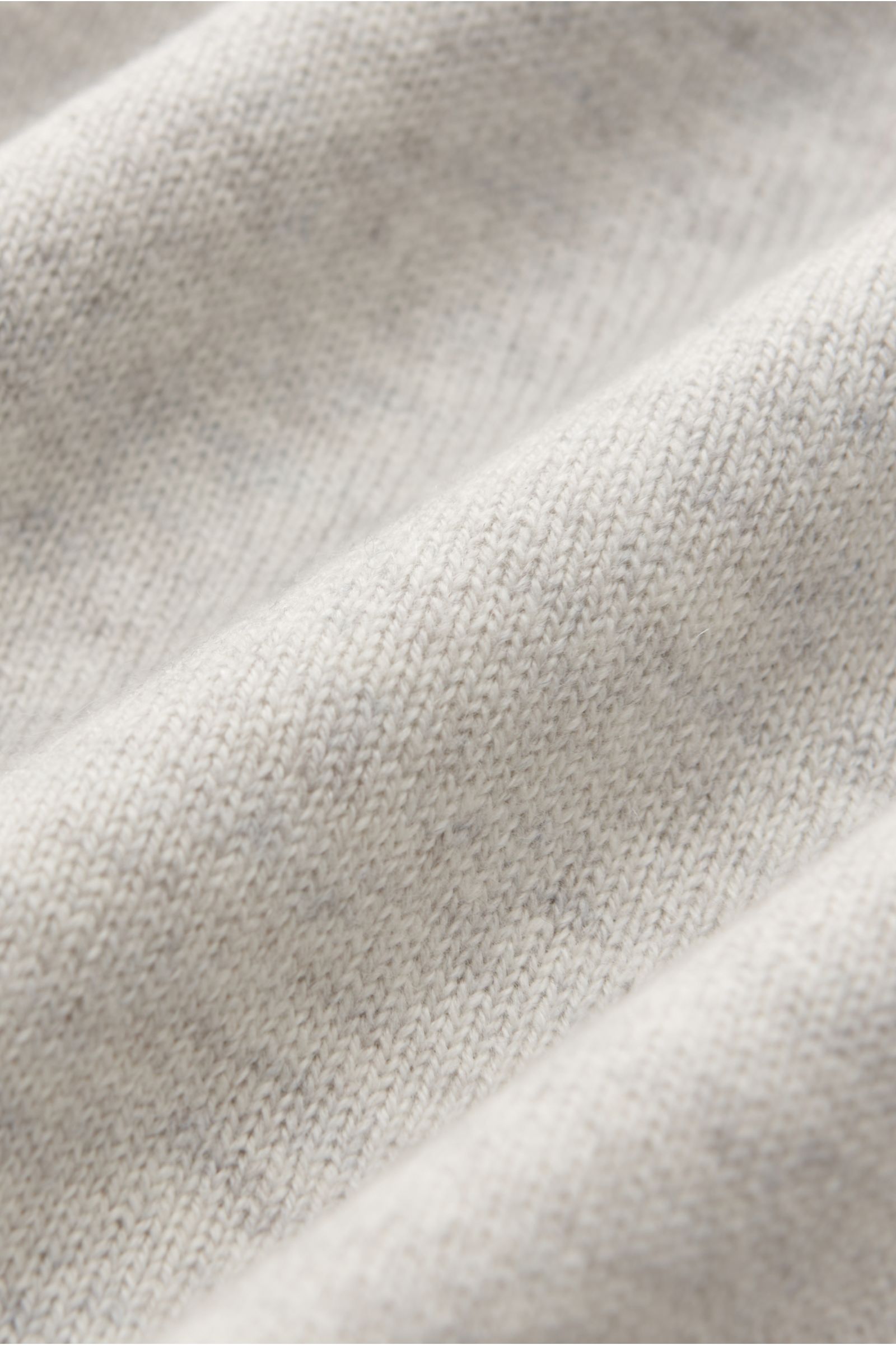 BRUNELLO CUCINELLI Cashmere V-Neck Pullover hellgrau | BRAUN Hamburg 