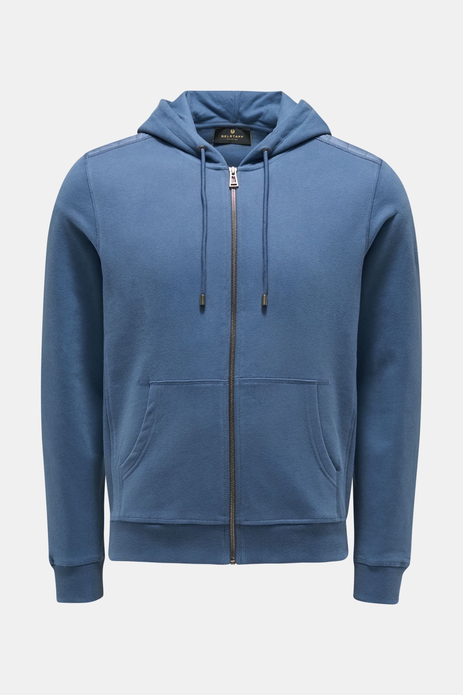 Sweat jacket 'Jessop' grey-blue
