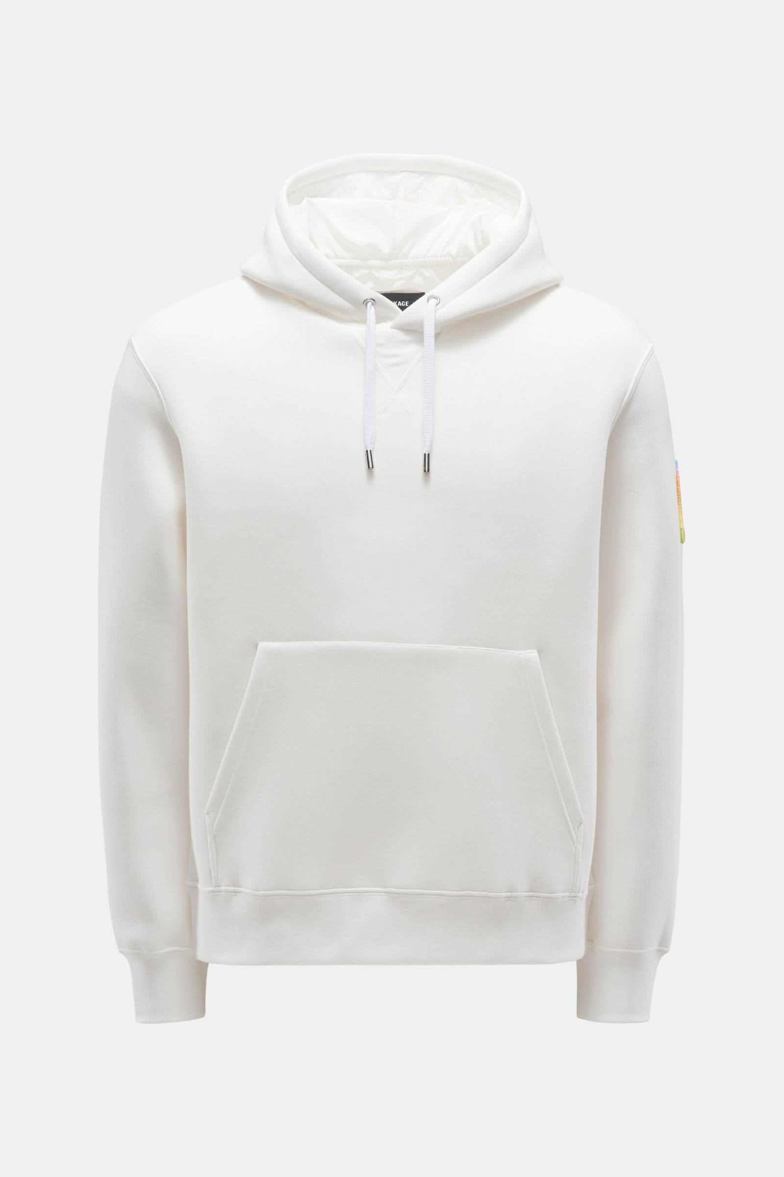 Neoprene hooded jumper 'Krys' white