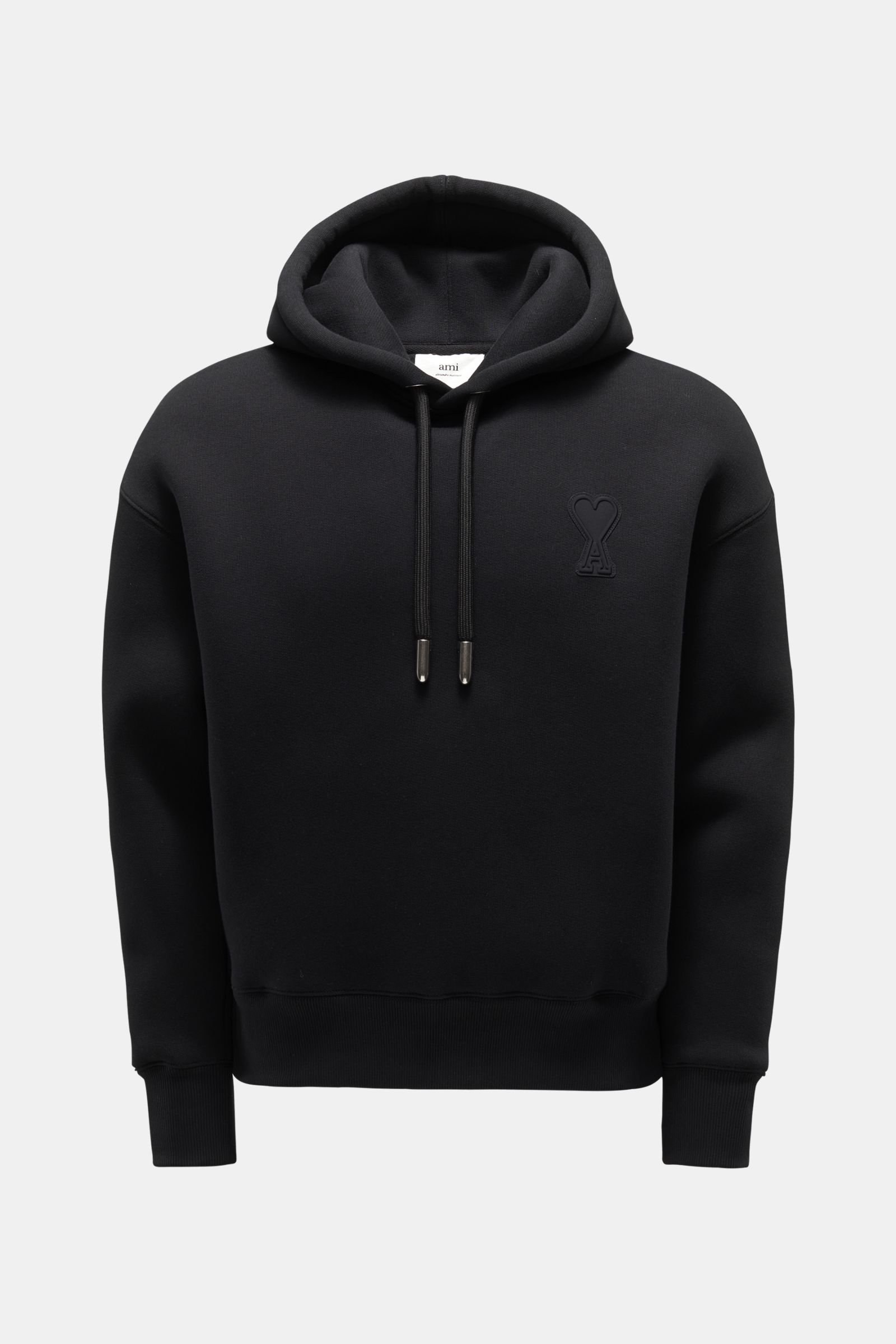 Neoprene hooded jumper black